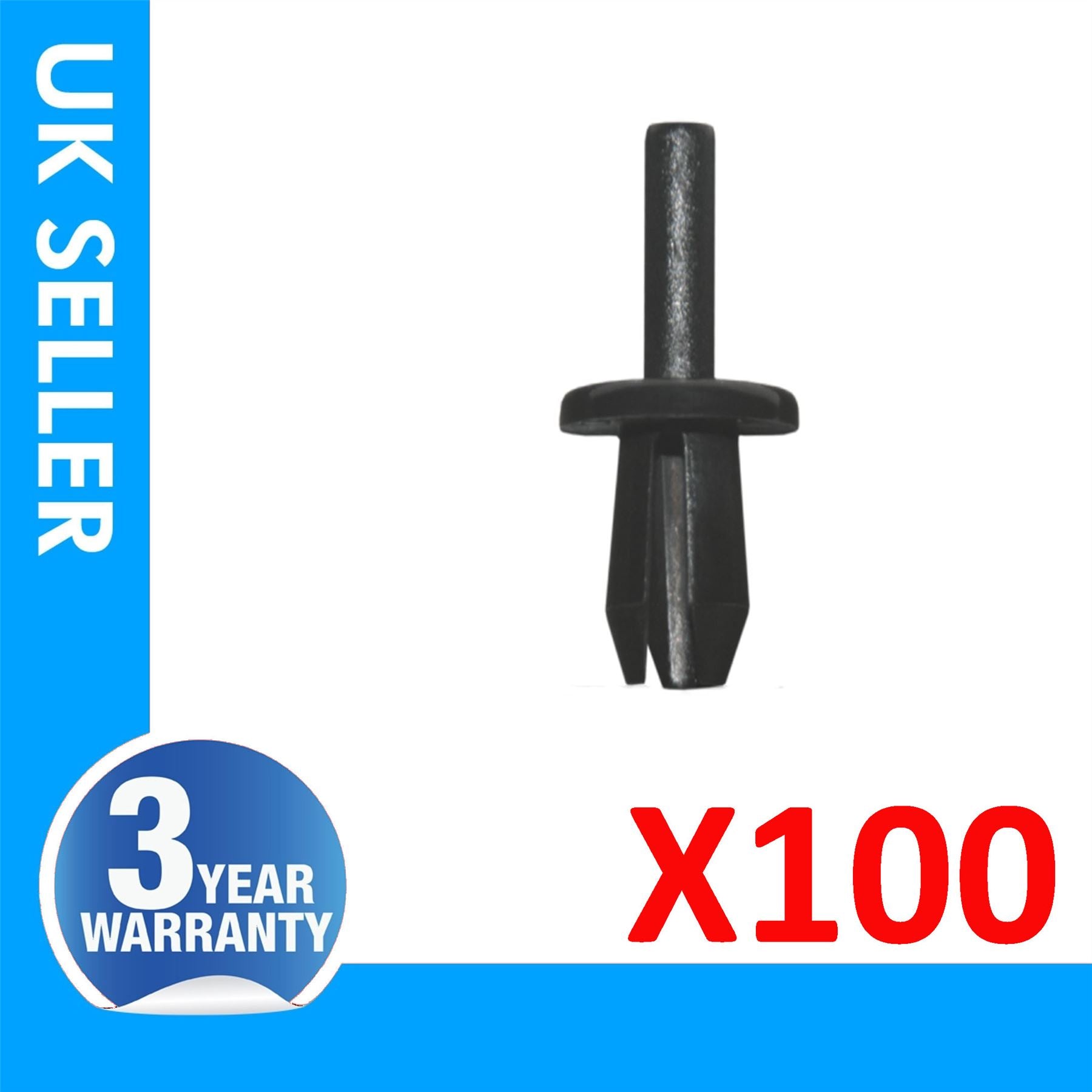 100X For Mercedes VW Volvo Vauxhall / Opel Wheel Arch Moulding Panel Splash Guard Clips A00199692