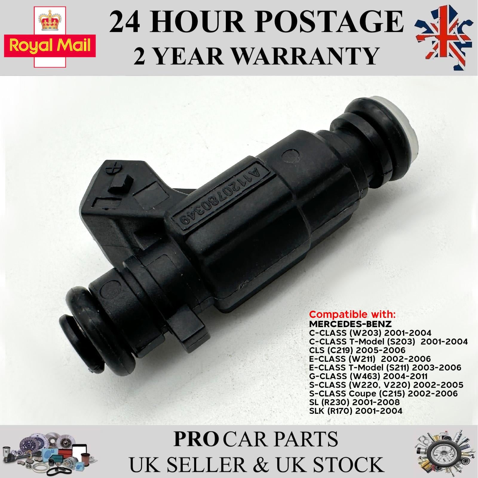 Fuel Injector For MERCEDES C E G S Class CLS SL SLK