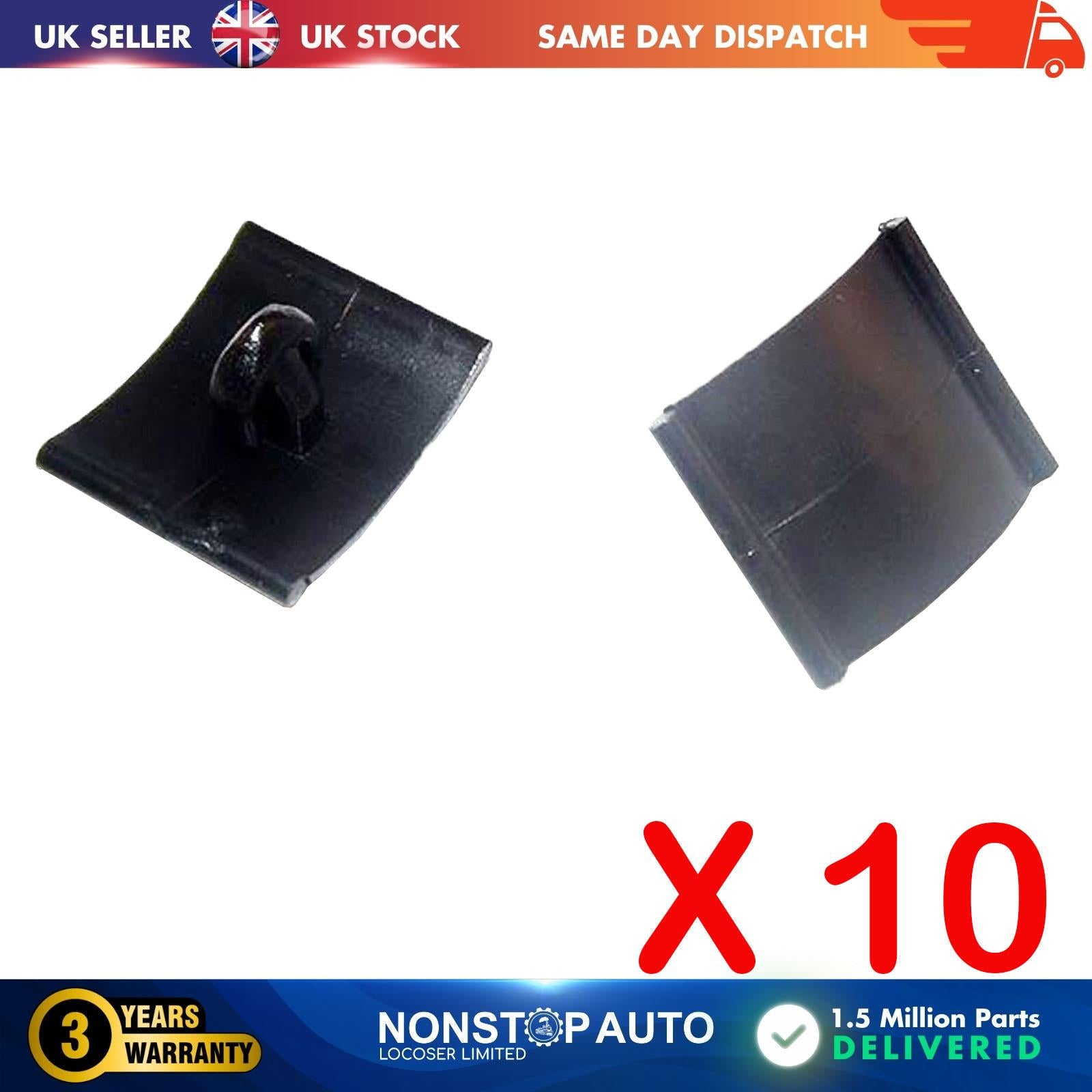 10X Hood Bonnet Trim Panel Clips For OPEL / VAUXHALL Tigra Vectra A B C