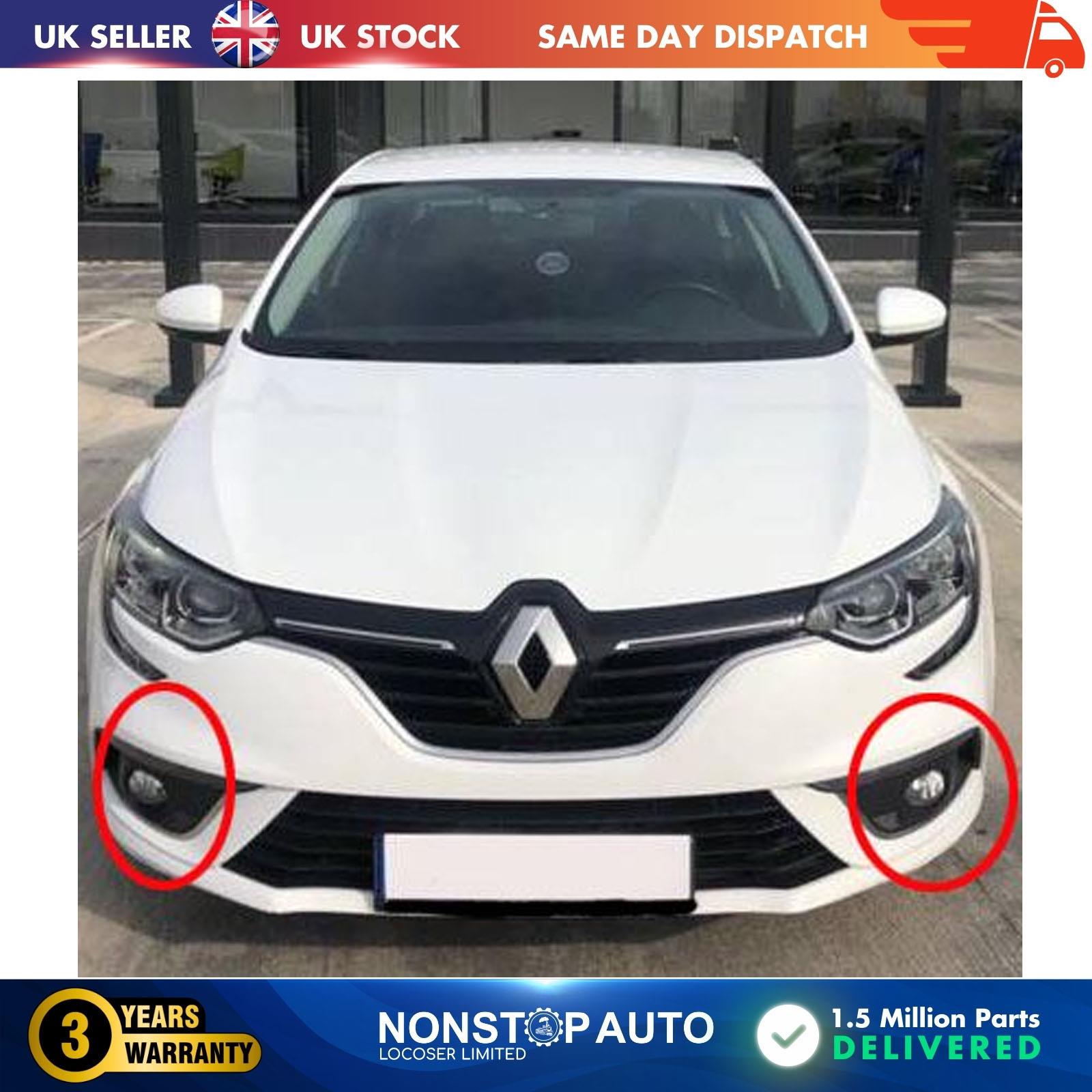 2 X Fog Light Frame Grill Fits Renault Megane Mk4 Sedan 261522924R