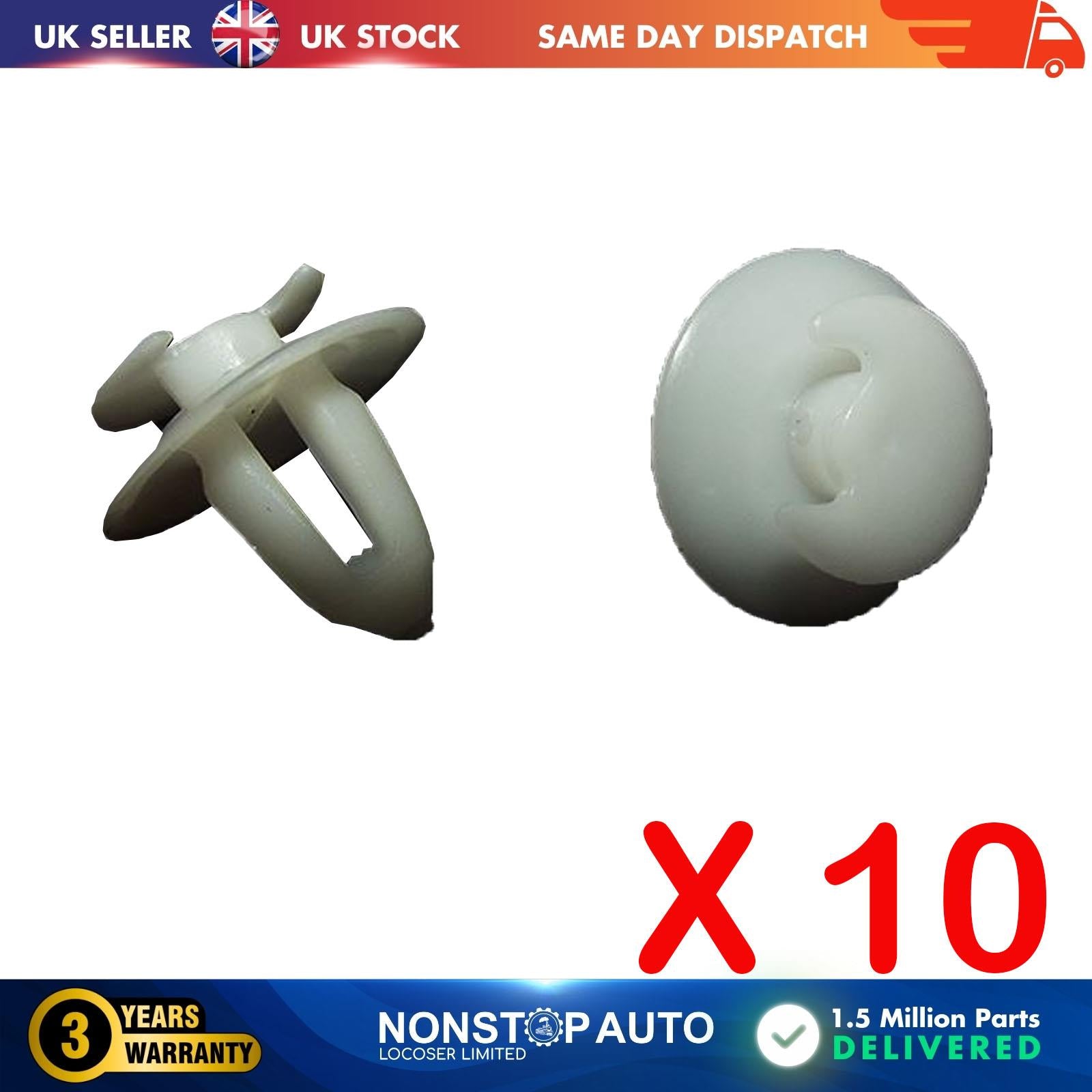 10X  Door Card Trim Panel Carpet Retainer Clips For MERCEDES 0059888278