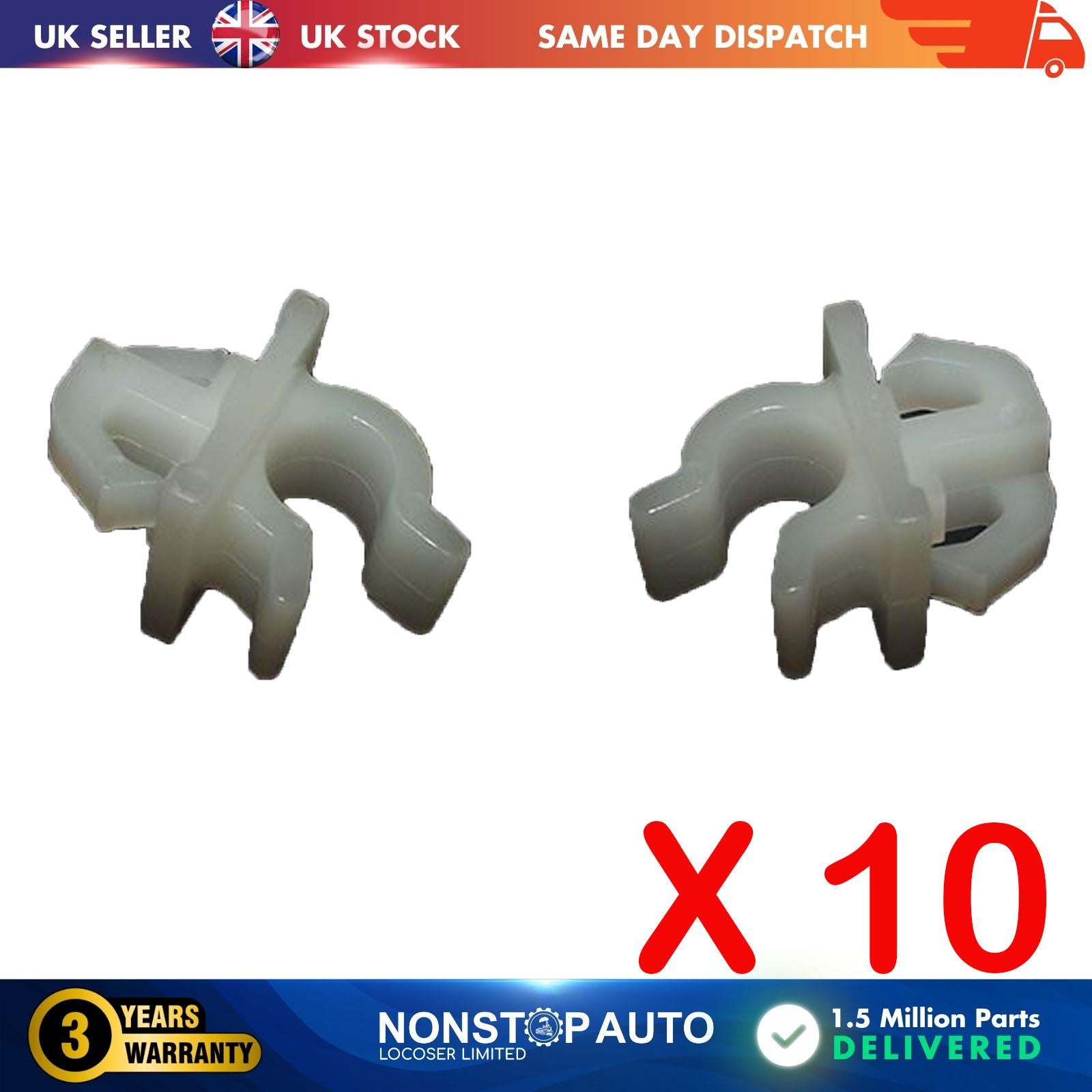 10X FOR TOYOTA Corolla Yaris Verso Auris Avensis Hood Bonnet Holder Catch Clips