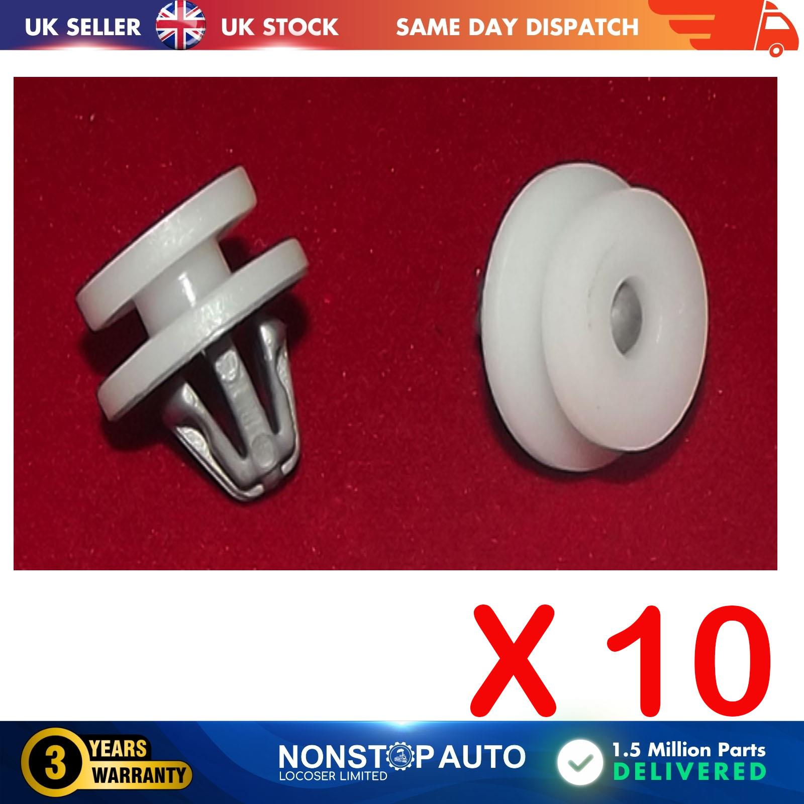 10X Door Trim Panel Moulding Clips For RENAULT 7703077430