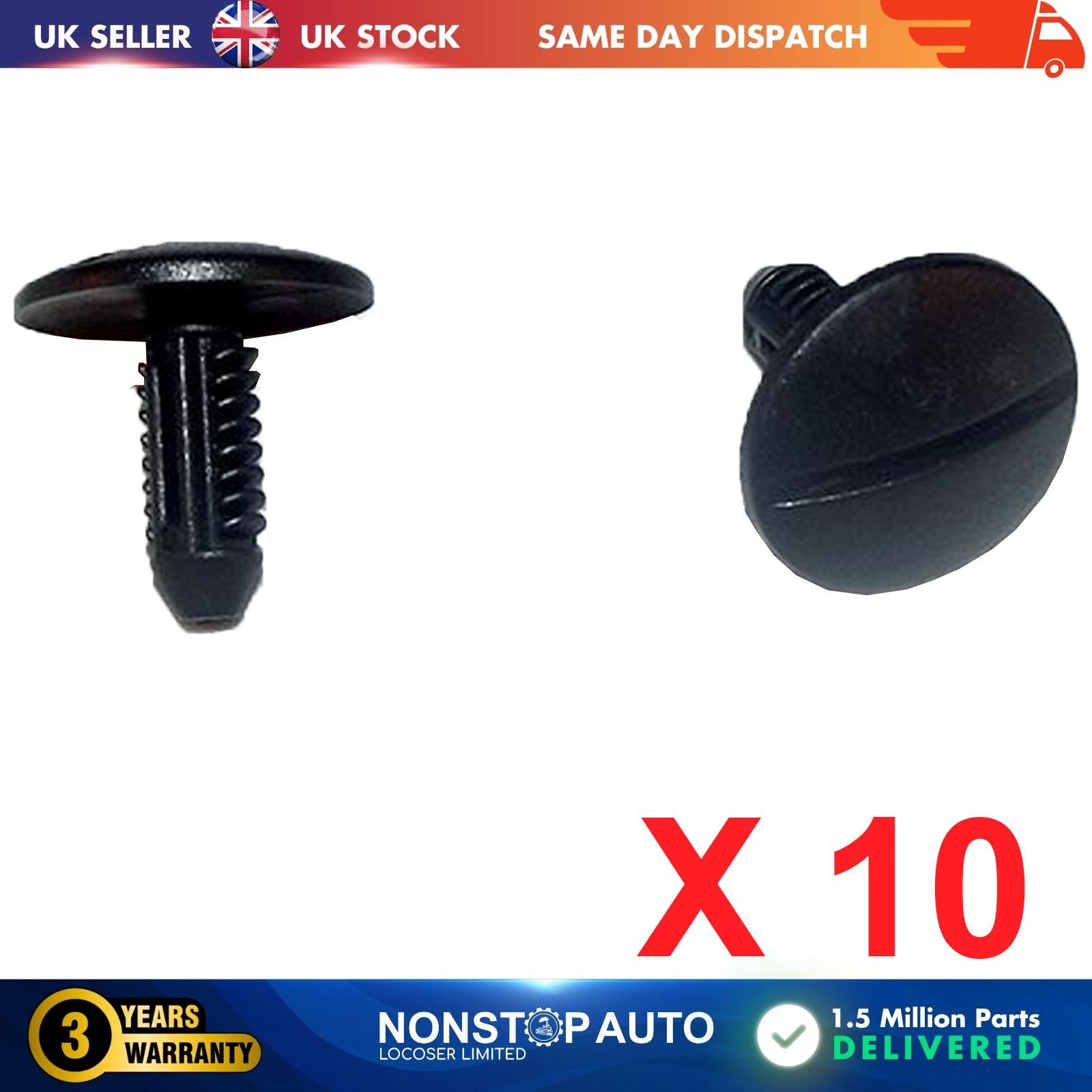 10X Trim Panel Retainer Clips For CITROEN Ax Xantia Zx PEUGEOT 306 6999.R1