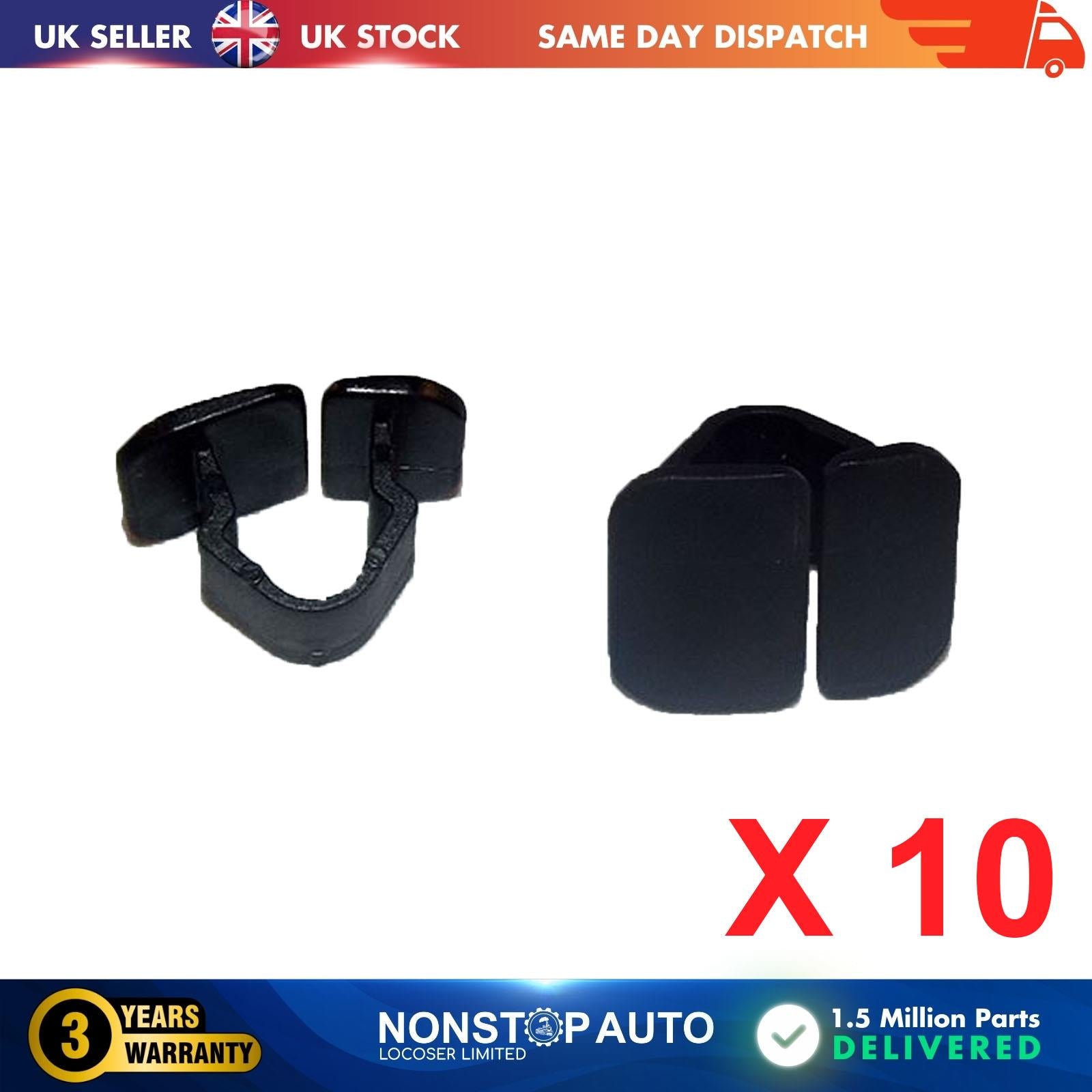 10X Bonnet Seal Grille Fastener Clips For VW Amarok Bora Caddy II California T5