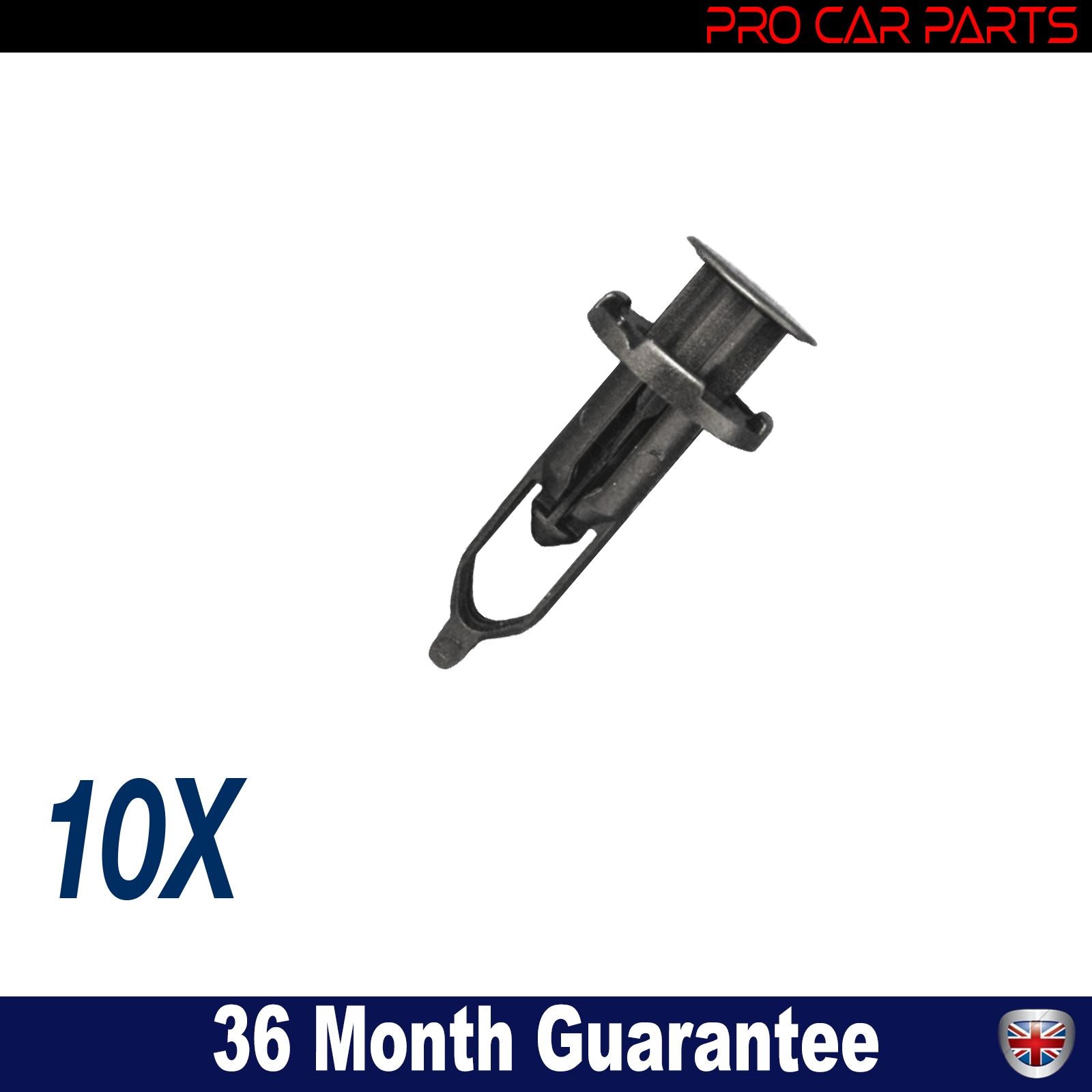 10X For Toyota Celicia Echo Bumper Grill Mud Guard Flap Rocker Cover Clips