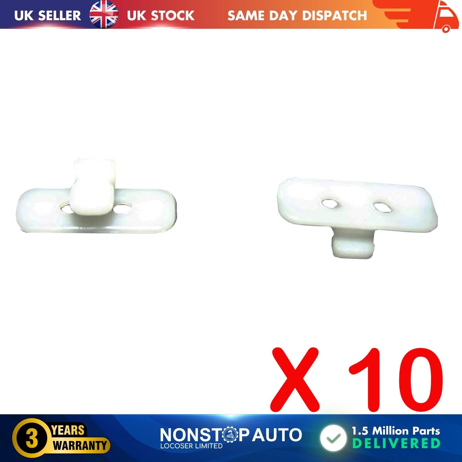 10X Body Moulding Trim Clip Clamp For MERCEDES E Class W124 S124 A0069887478