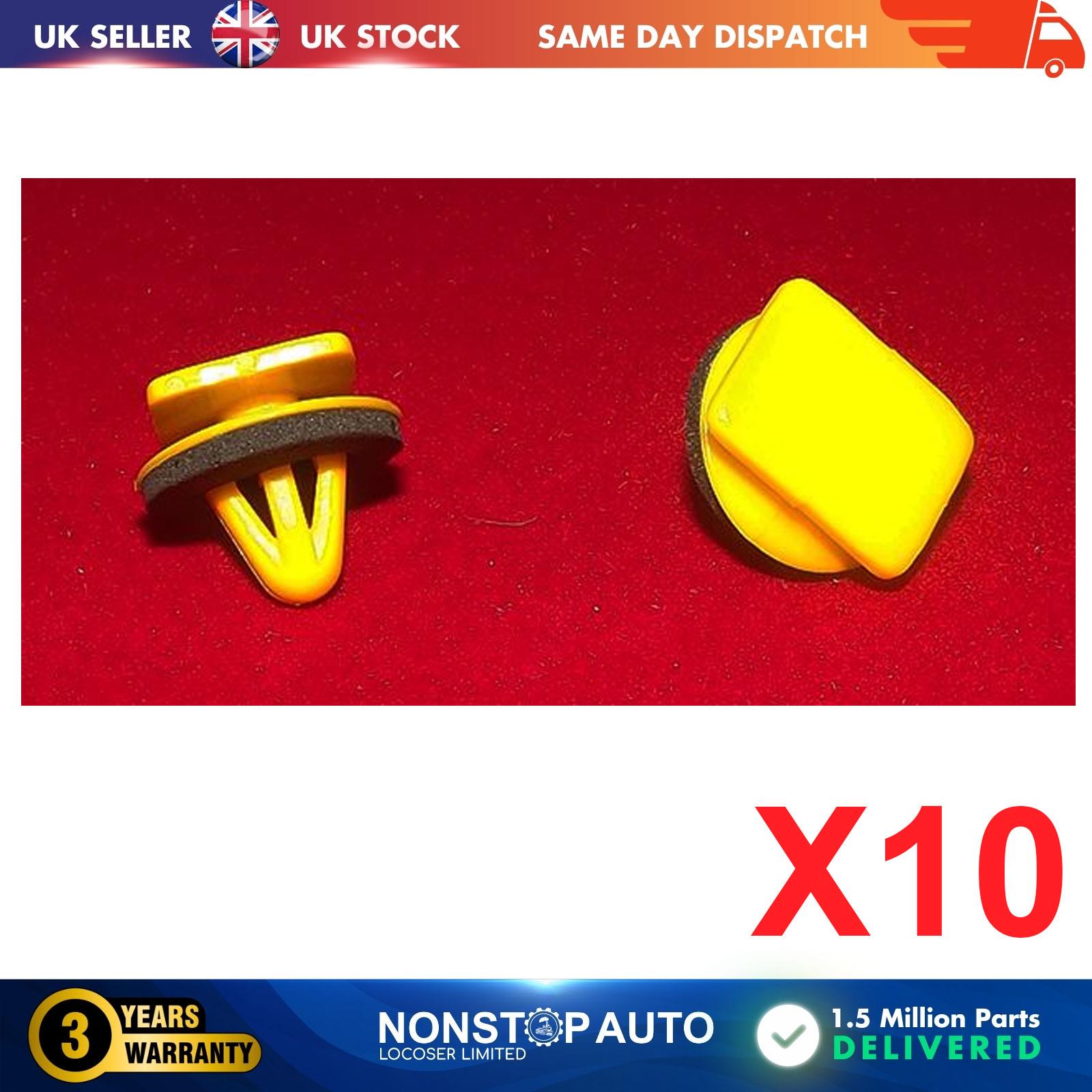 10X Body Side Moulding Trim Clips With Sealer For HYUNDAI Elantra 87703-H1000