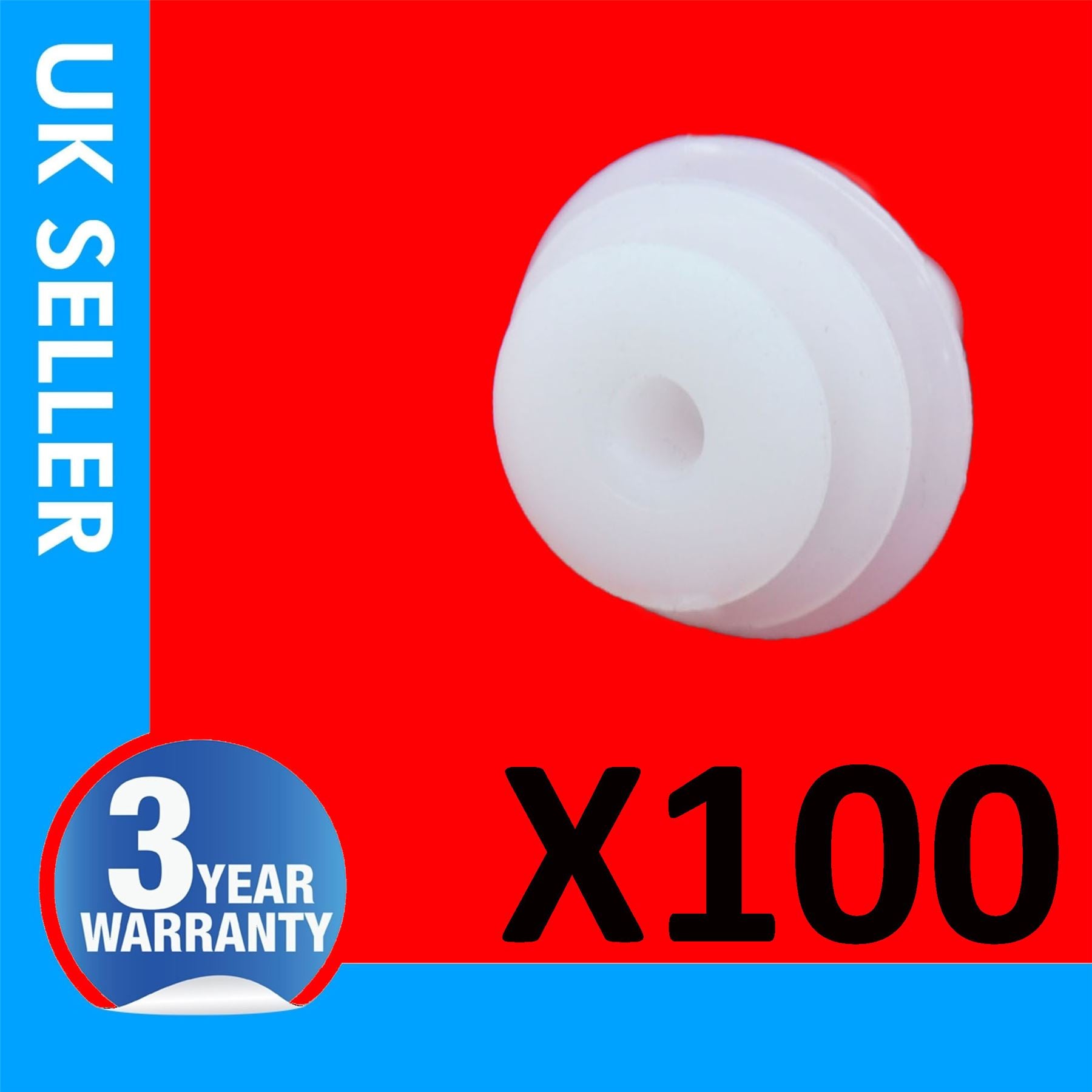 100X Fits Toyota  Sienna Verso Yaris Interior Door Moulding Panel Clips