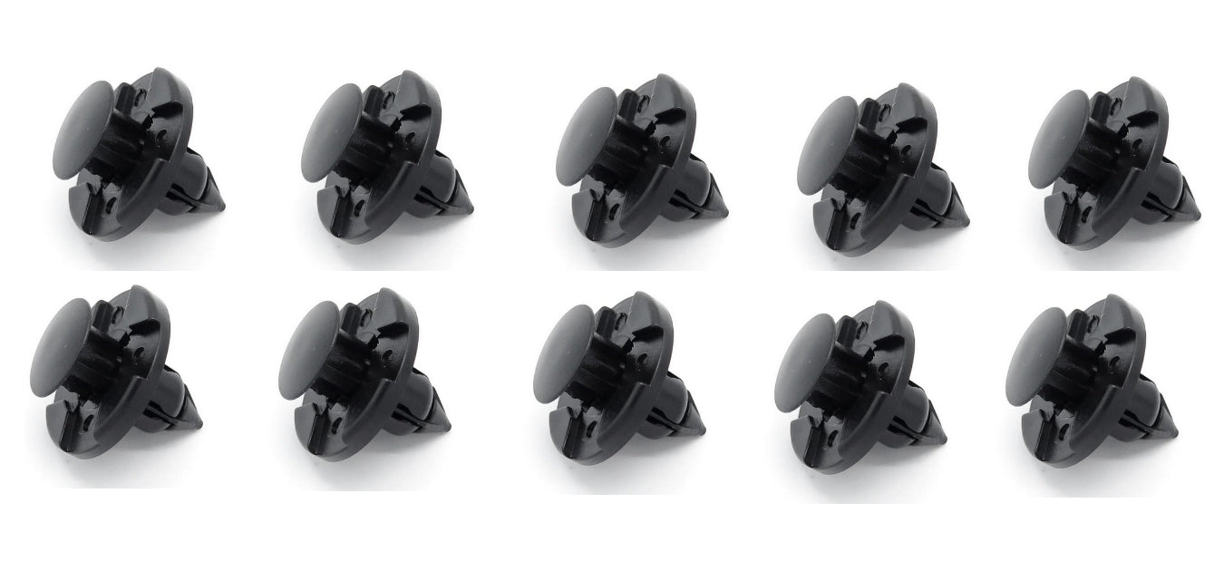 10X  Universal Plastic Rivet Trim Clips for Bumpers Splashguards Wheel arch Liner For CITROEN NISSAN PEUGEOT RENAULT01550 09321