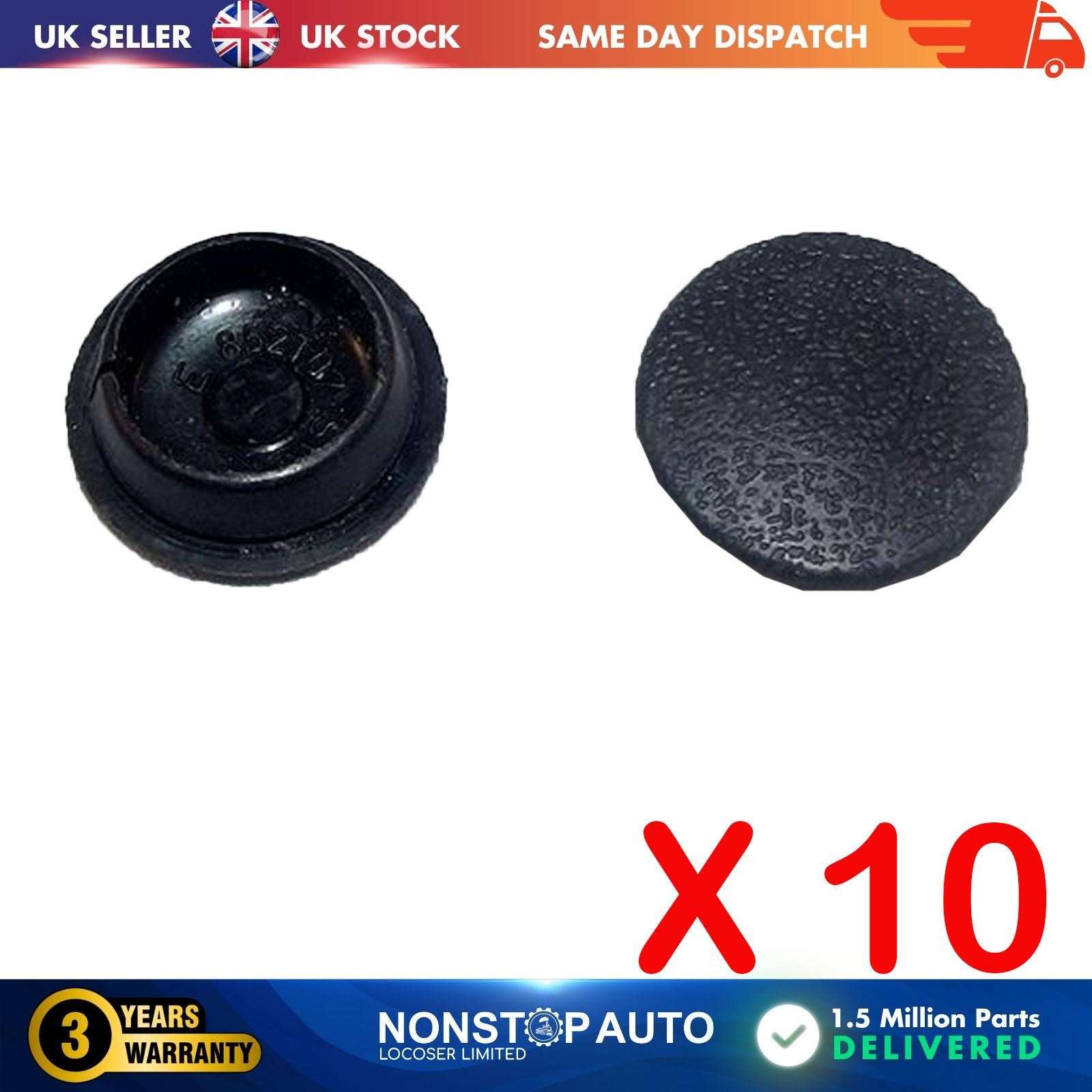 10X Boot Carpet Trim Panel Screw Nut Clips For BMW 51711958025