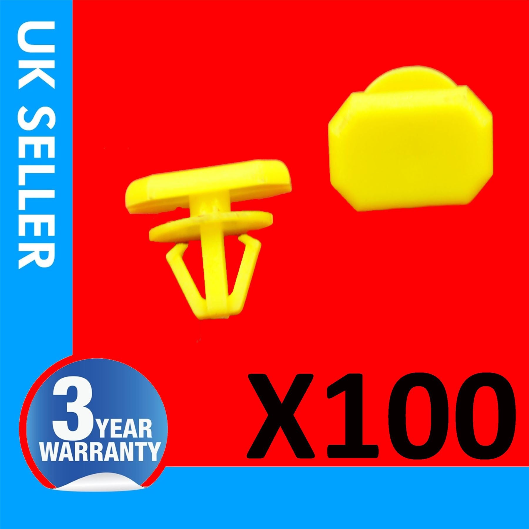 100X For Ford Connect Side Moulding Panel Trim Clips 2T14V353129