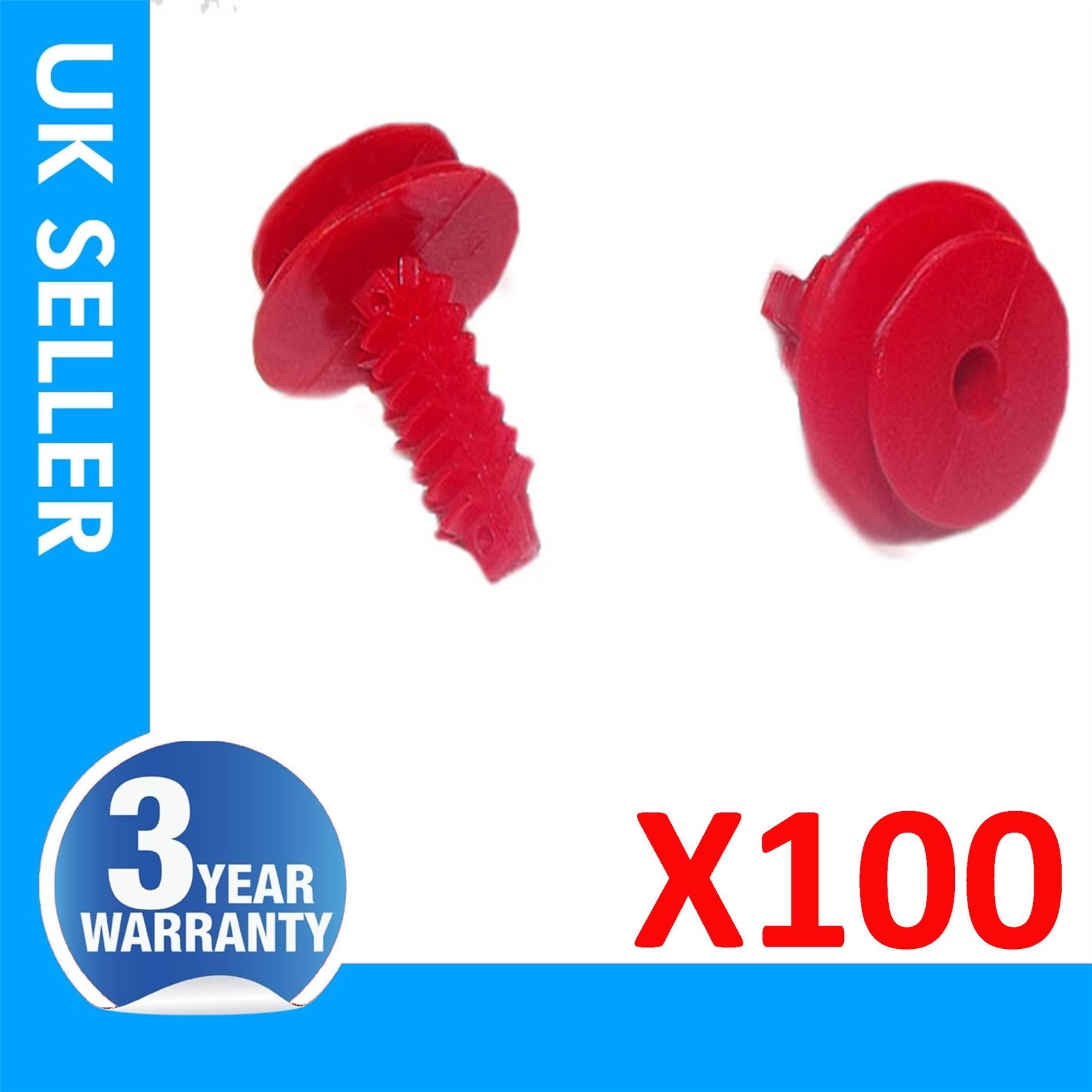 100X Fits Lancia Delta Thesis Ypsilion Iveco Door Moulding Panel Clips