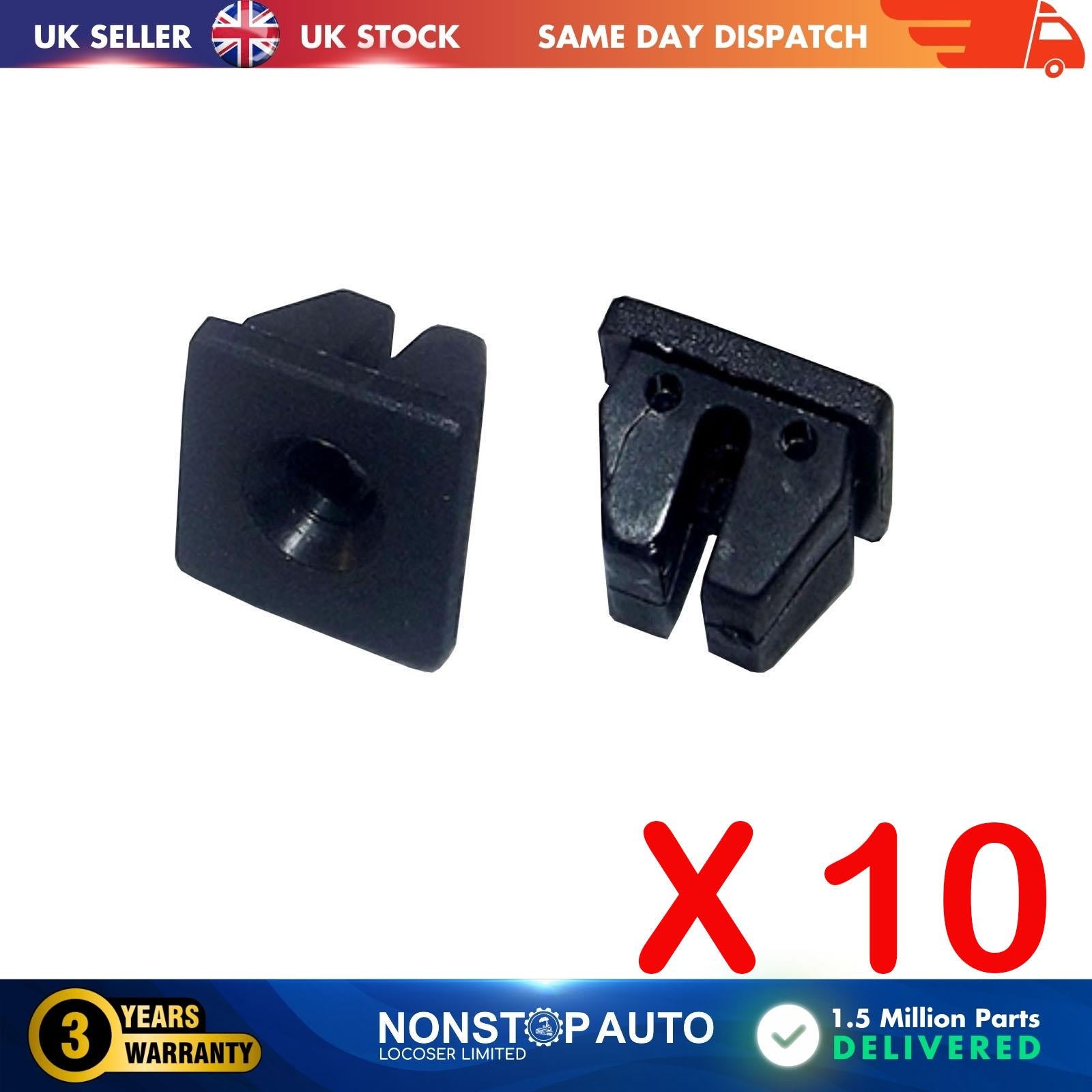 10X Expanding Nut Clips For UNIVERSAL