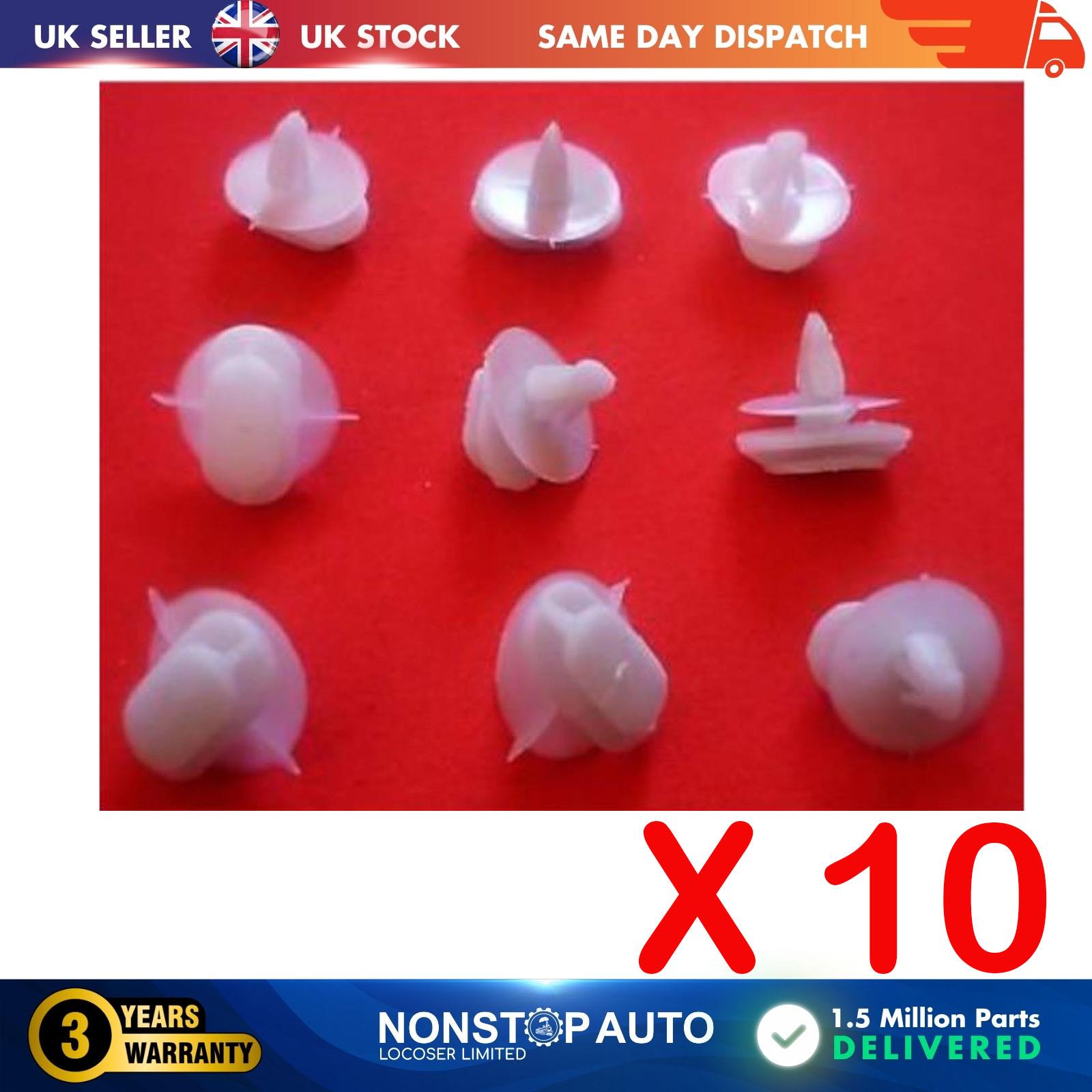10X  Door Panel Trim Clips - Door Moulding Clips For RENAULT 14649