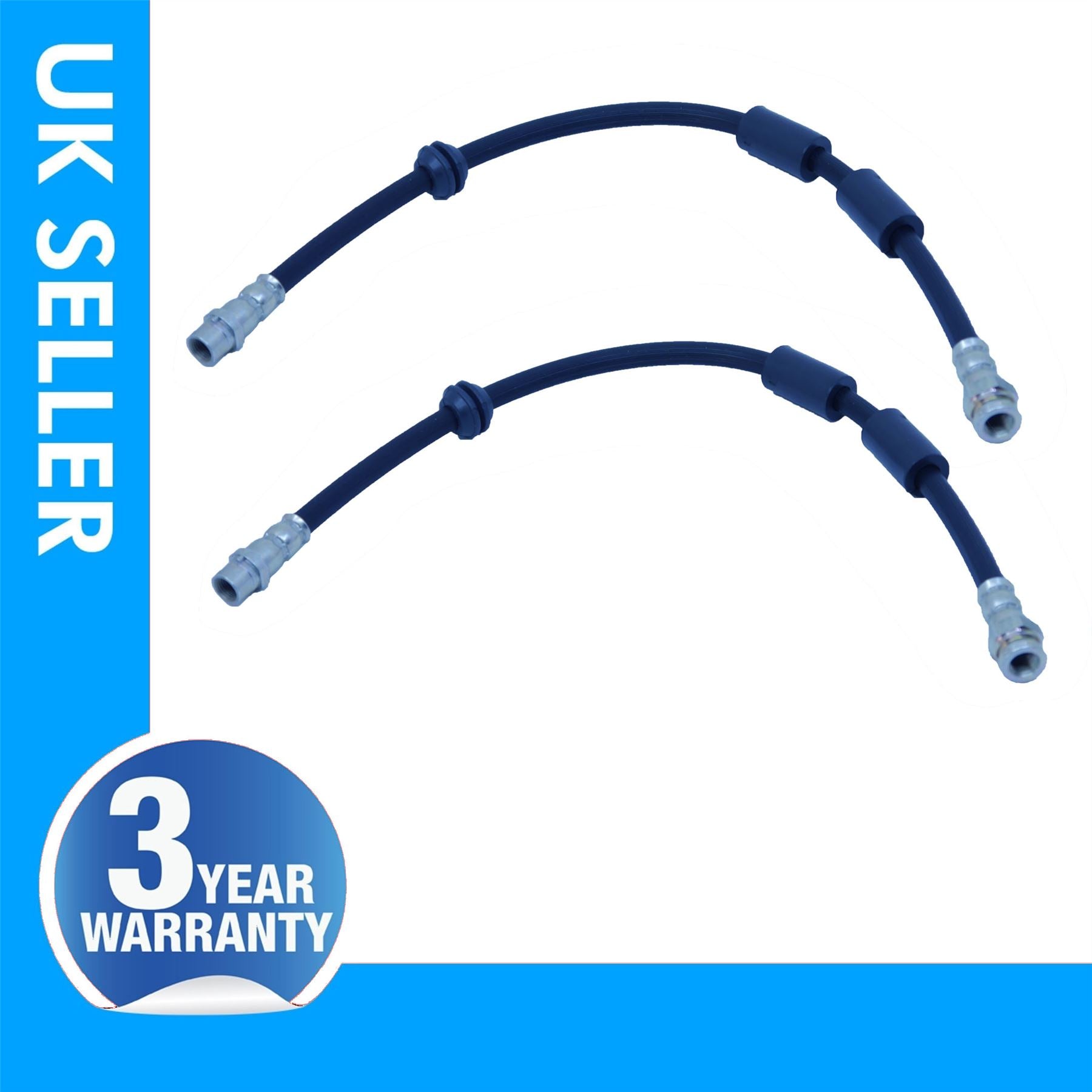 2 X Front Brake Hose Pipe For FORD Galaxy MK1 7M3611701