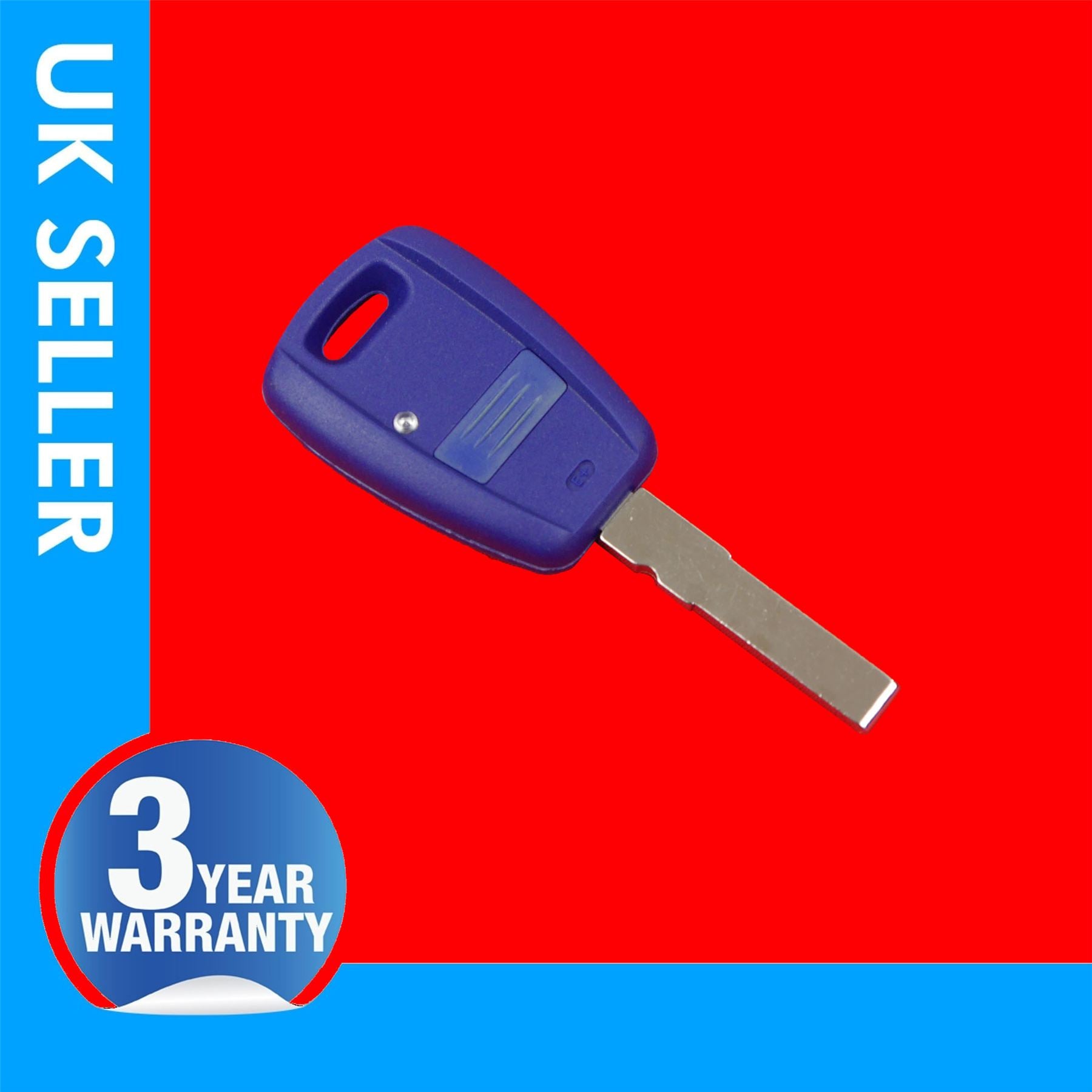 1X Spare Remote Flip Key Fob Case FITS FIAT Doblo Punto Ducato Meriva Marea Bravo Brava Stilo  Panda 500 Multipla Palio Strada