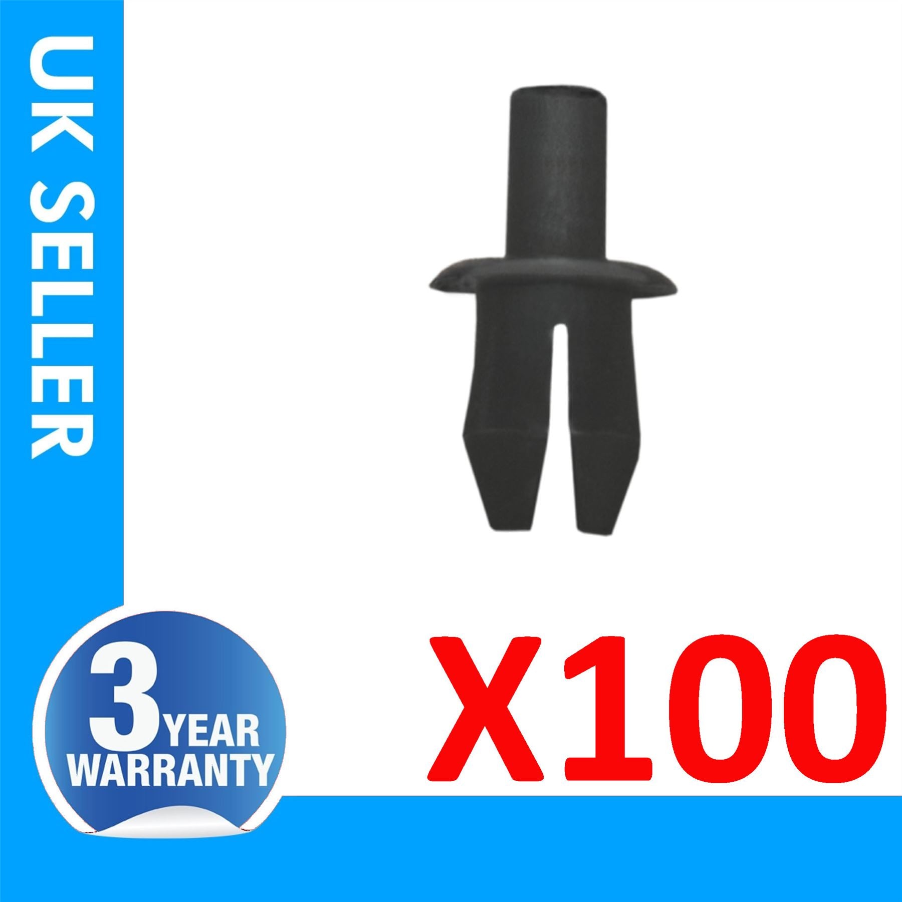 100X For Volvo 850 Wheel Arch Cover Panel Splash Guard  Clips 91334177
