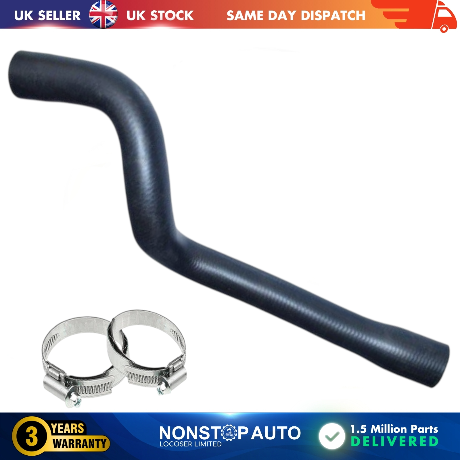 COOLING RADIATOR HOSE LOW THERMOTEC FOR VAUXHALL VECTRA B J96 1.6 i  1337533