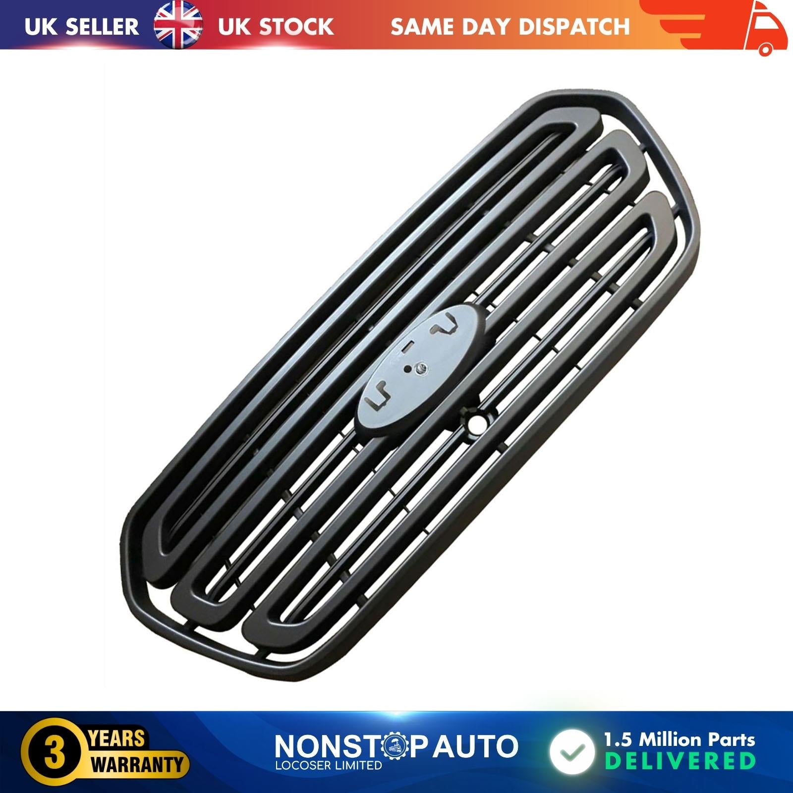 Front Bumper Grill Grille Grey Fits FORD Transit MK8 BK3117B968