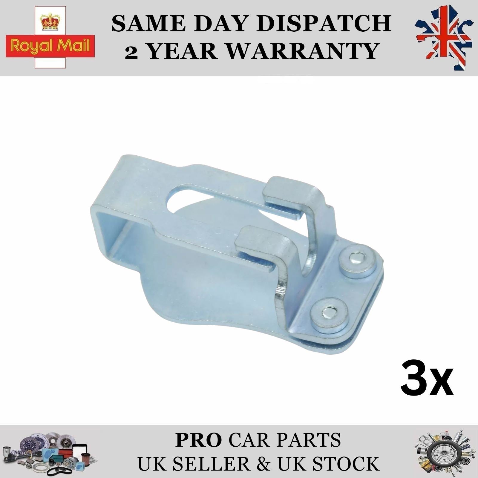 3x Gear Linkage Cable Repair Clamp Clip for RENAULT TRAFIC 4432979 112883