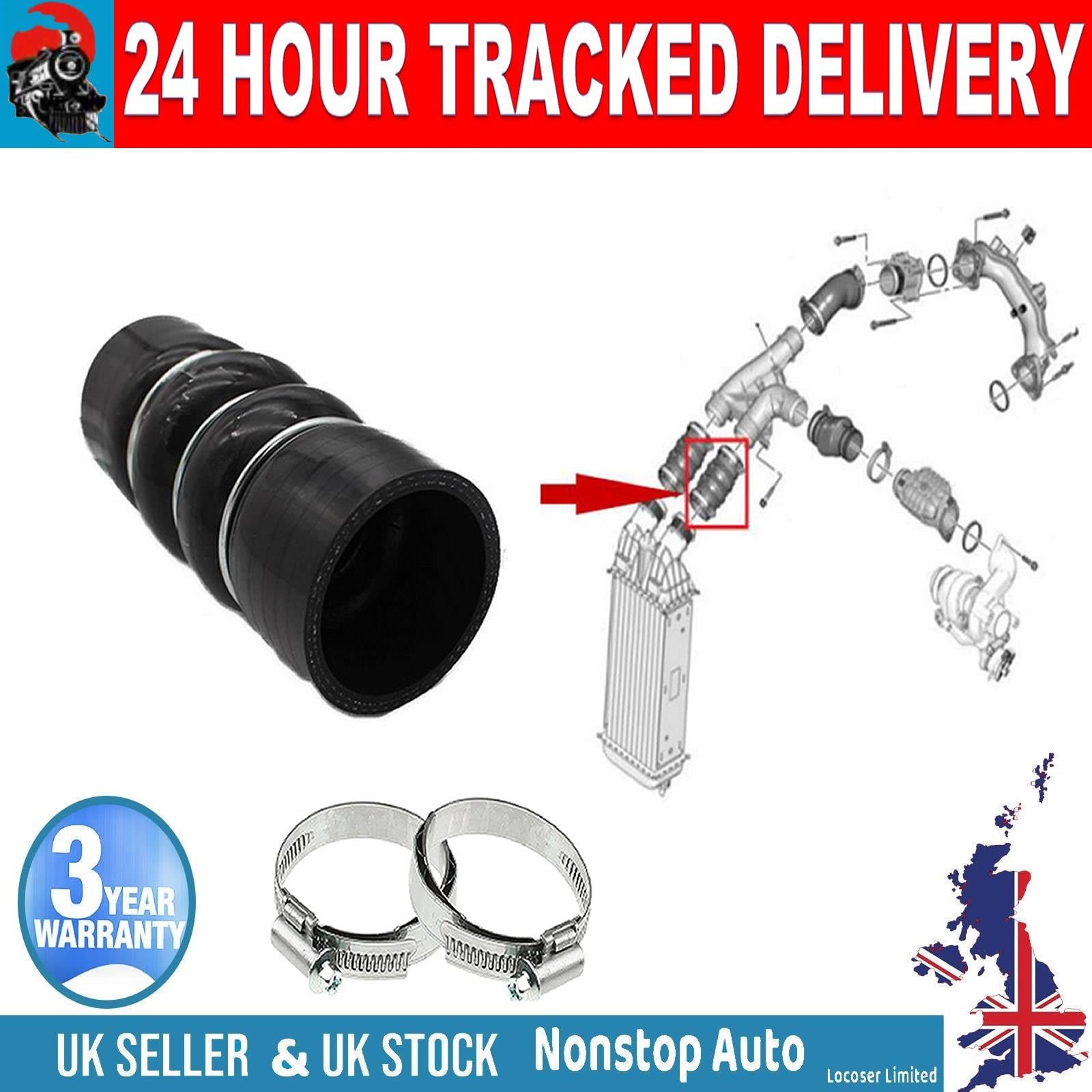 TURBO INTERCOOLER  HOSE PIPE FOR CITROEN C-ELYSEE C3 C4 DS3 PEUGEOT 1007 2008 208 301 4008 0382.GV