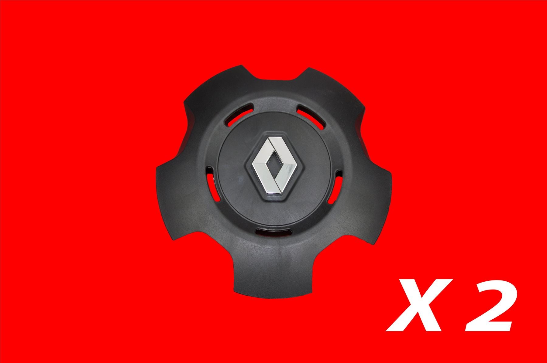 2X Alloy Wheel Center Cap Cover 16 inch Fits RENAULT Trafic