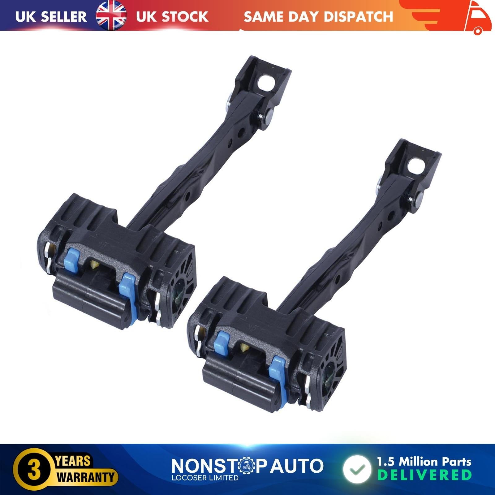 2 X Rear Door Hinge Stop Check Strap Limitery Right and Left Side Fits VW Passat B8  3G5839249B