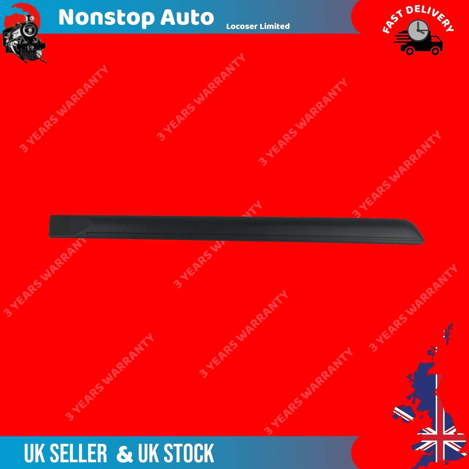 REAR DOOR moulding PANEL TRIM STRAP RIGHT SIDE FITS FIAT GRANDE PUNTO 735410828