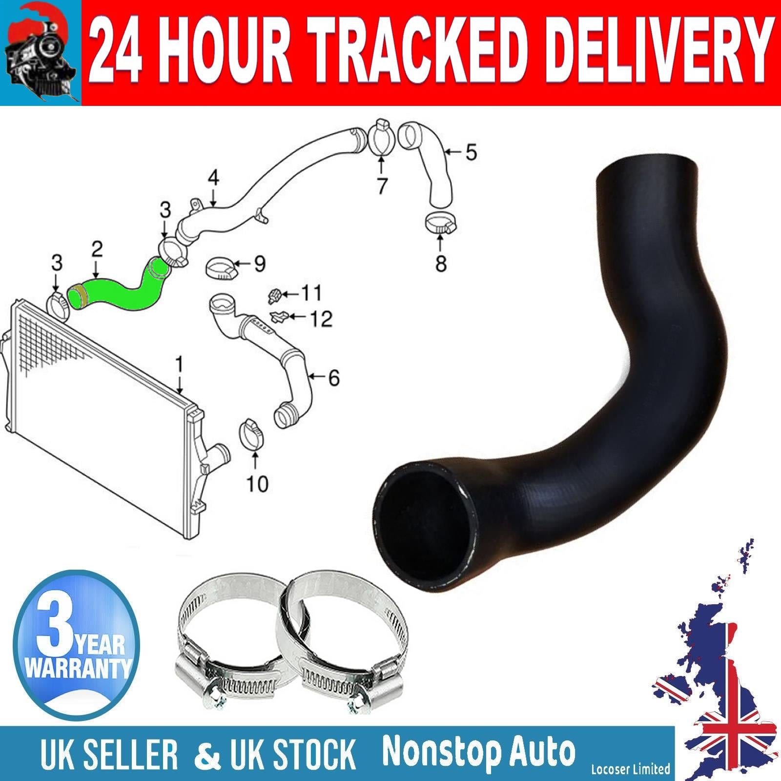 TURBO INTERCOOLER HOSE PIPE FOR VOLVO V70  S60  V70 XC S80 2.0 2.3 2.4 2.5 31261371