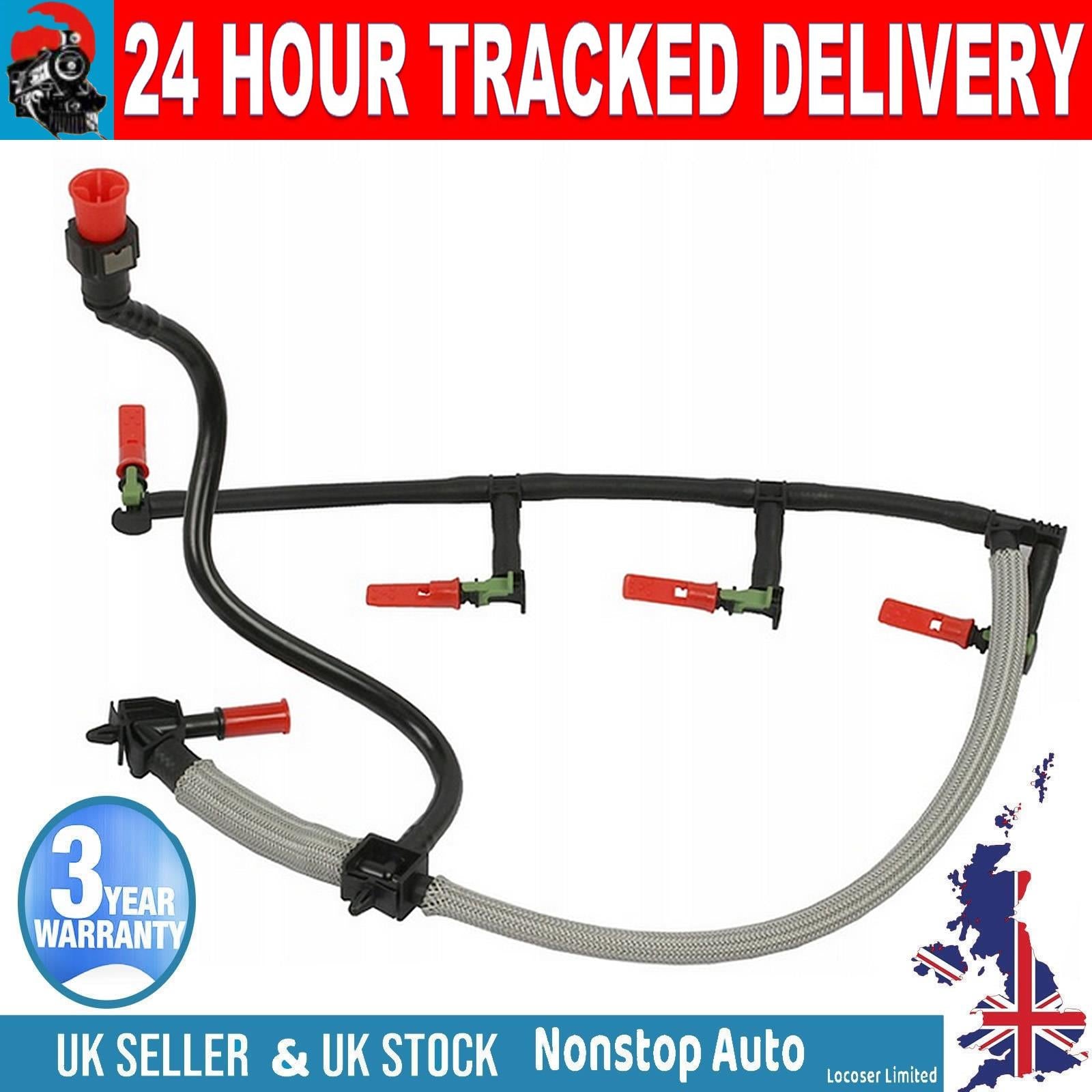 FUEL RETURN LEAK OFF PIPE FOR CITROEN  JUMPER 2.2 HDi PEUGEOT BOXER 2.0 HDi FORD TRANSIT 2.2 TDCi  BK2Q9K022AF