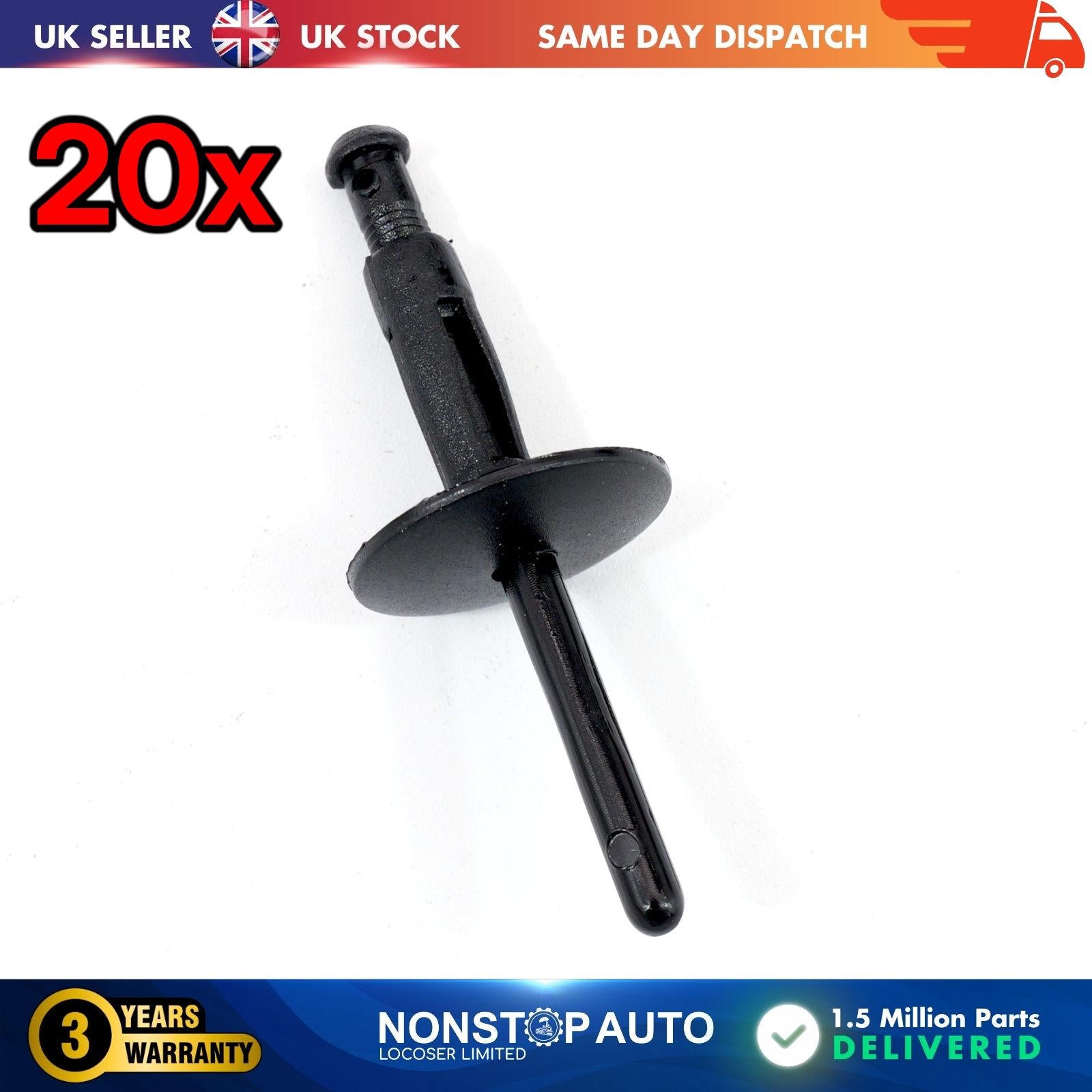 20X Wheel Arch Moulding Panel Trim Clips Fits BMW E90 E91 Z4 E85 E86 X3 X5 X6 51777171004