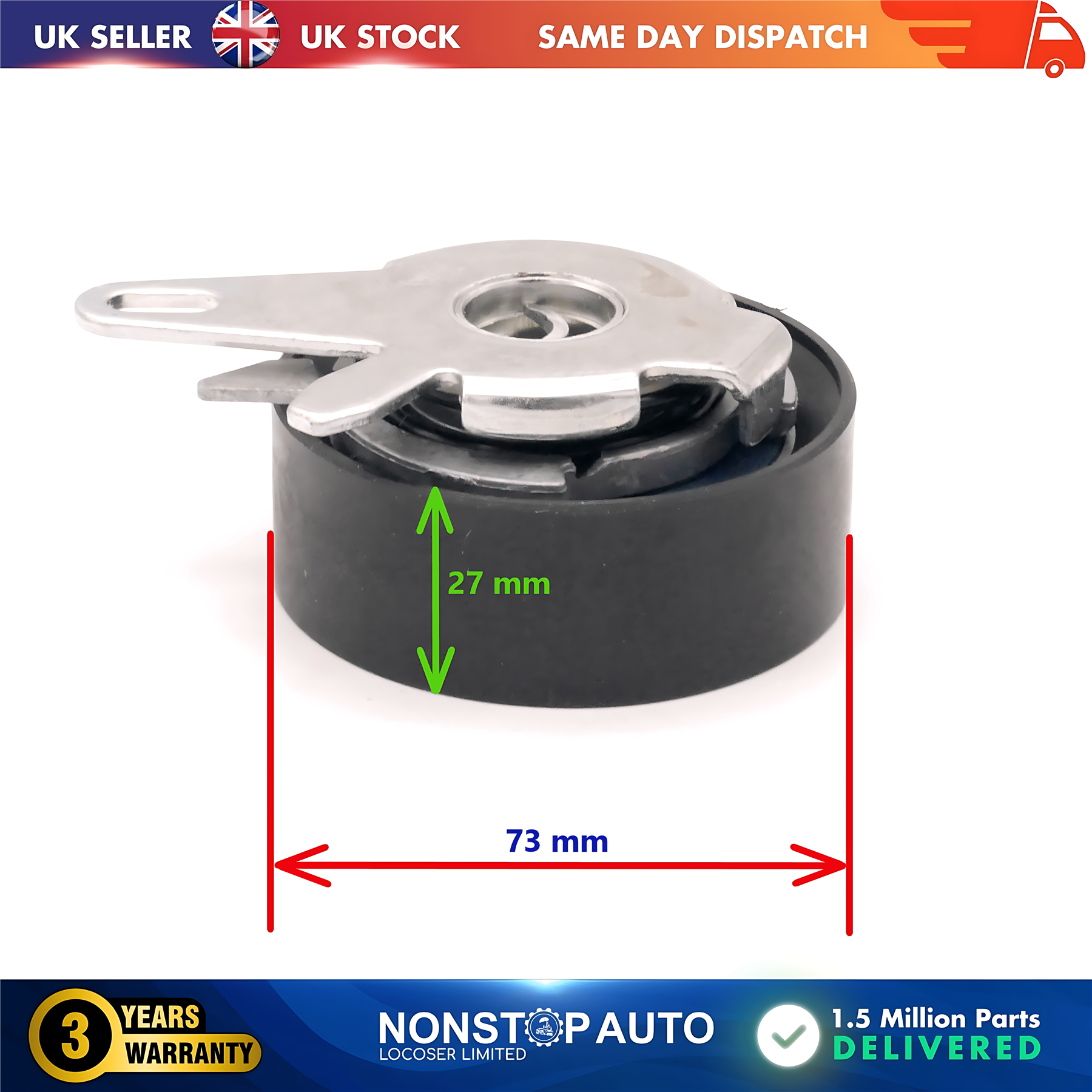 Fan Belt Tensioner Pulley V Ribbed Belt Idler For AUDI A6 C4 VW California T4 Camper LT 28-46 II 28-35 II Transporter T4 074109243G