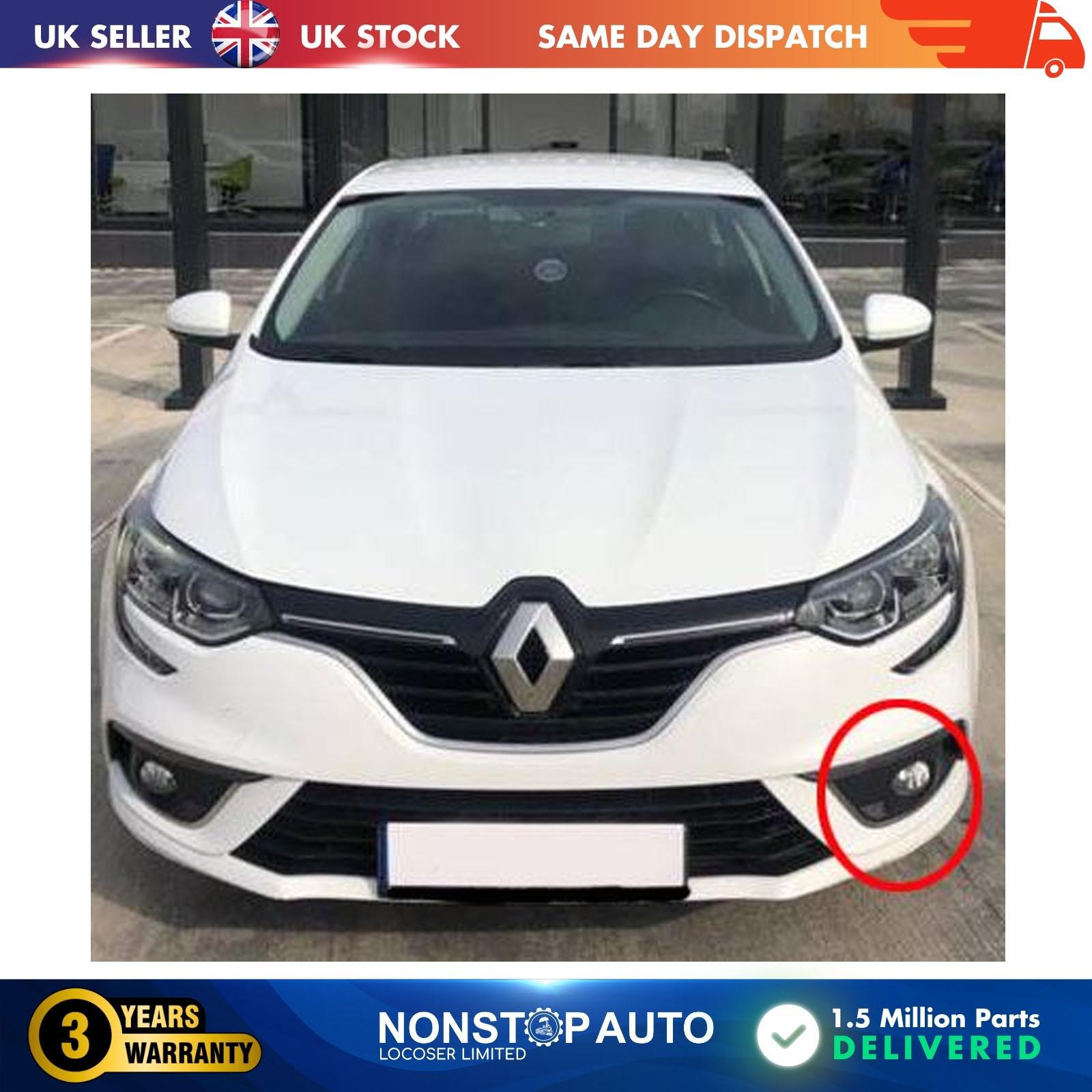 Fog Light Frame Grill Left Side Fits Renault Megane Mk4 Sedan 261522924R
