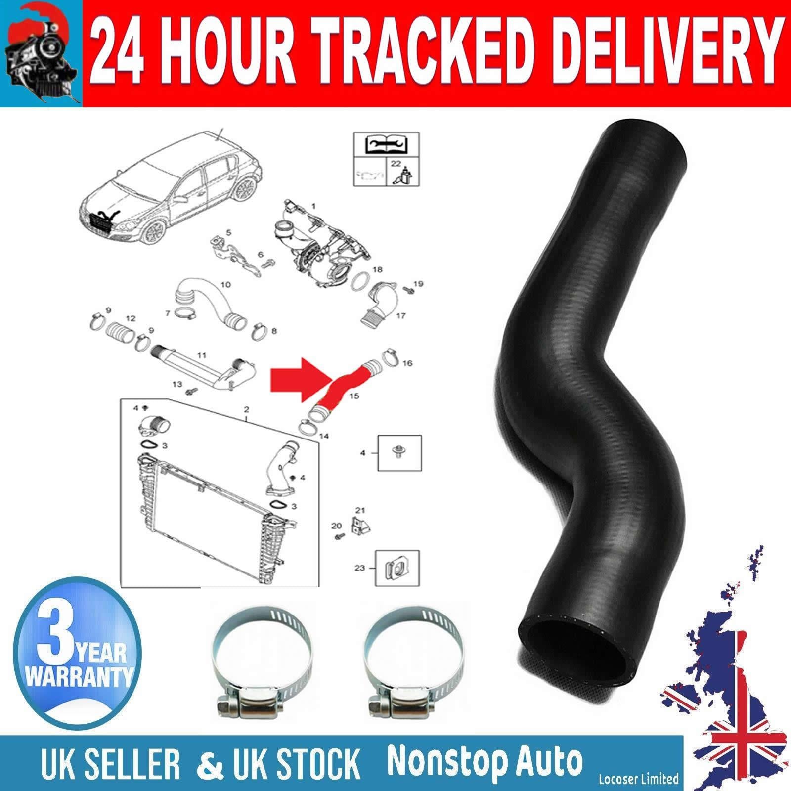 TURBO INTERCOOLER  HOSE PIPE FOR OPEL VAUXHALL ASTRA H 1.9 CDTI 55353831