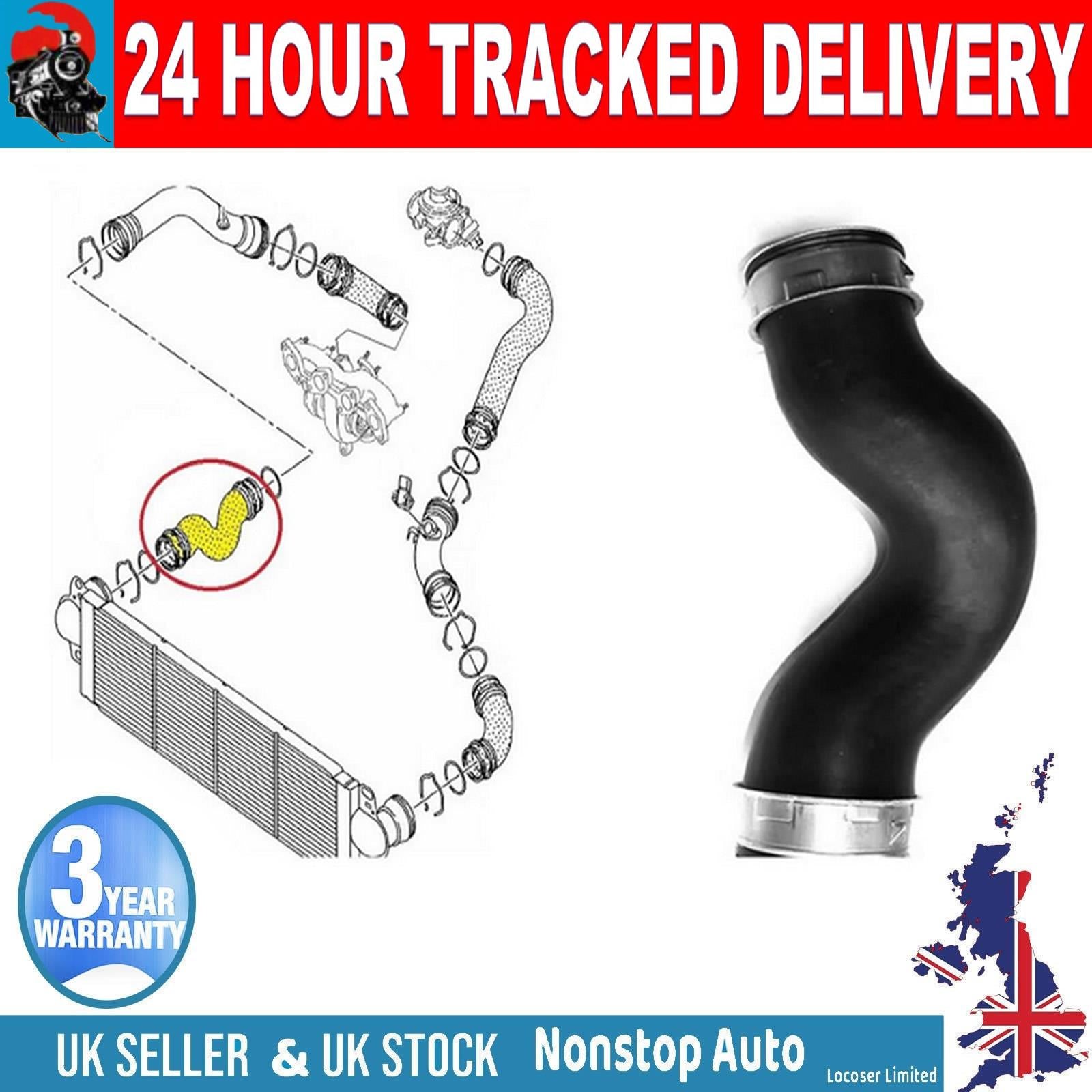 TURBO INTERCOOLER  HOSE PIPE FOR VW TRANSPORTER V-1.9 D H0145709B, 7H0145709