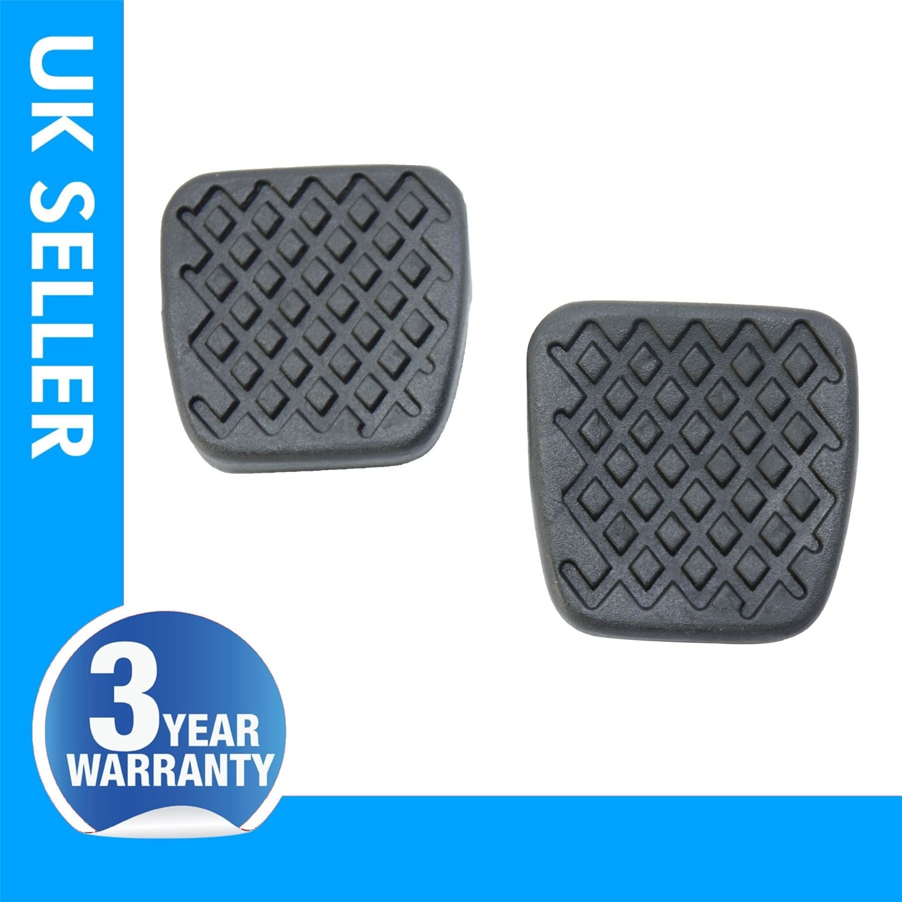 2 X Brake Clutch Pedal Rubber For Honda