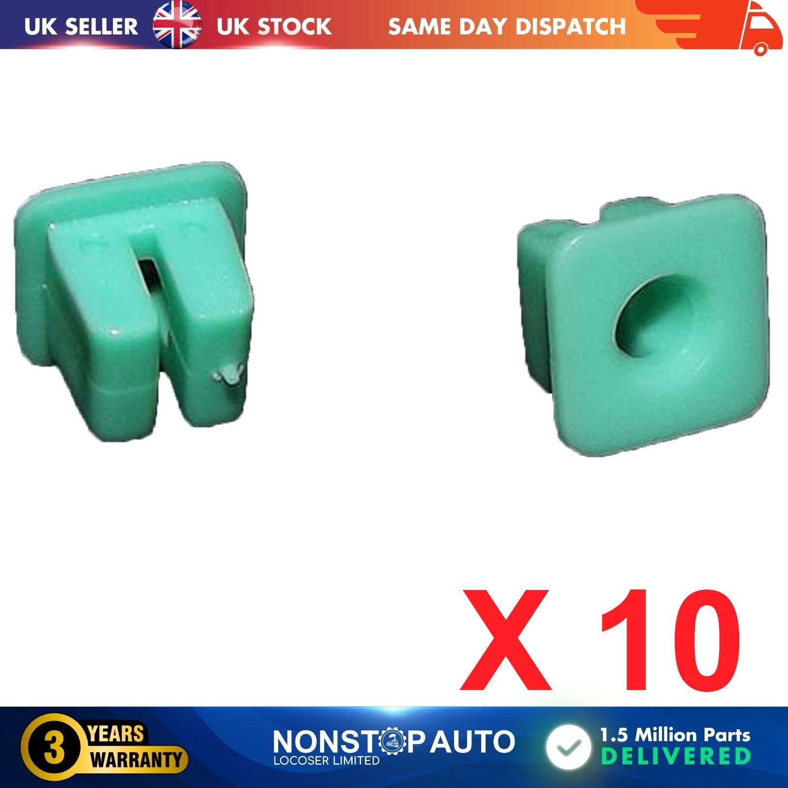 10X Screw Grommet Nut Clips For FIAT TOFAS