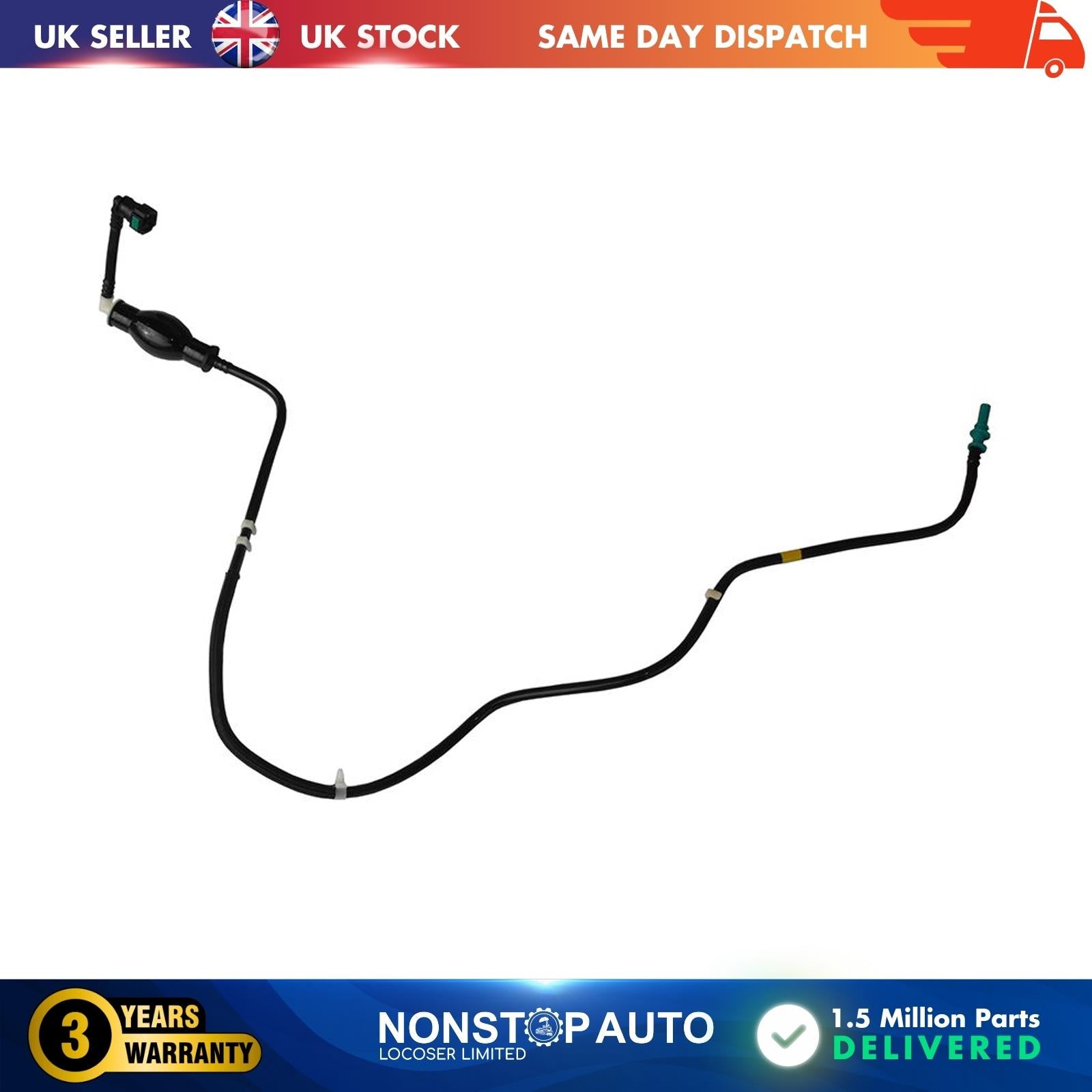 Fuel Line Hose Tube Pipe Fits VAUXHALL VIVARO 1.9 DTI 8200505325 4416876