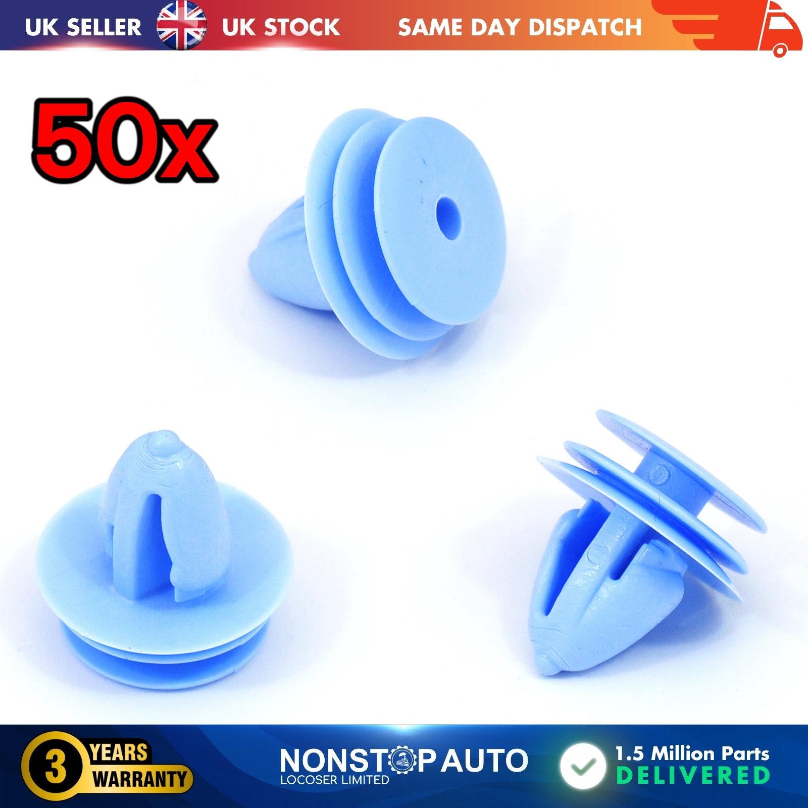 50x Door Trim Panel Clips For HYUNDAI KIA 8231533020