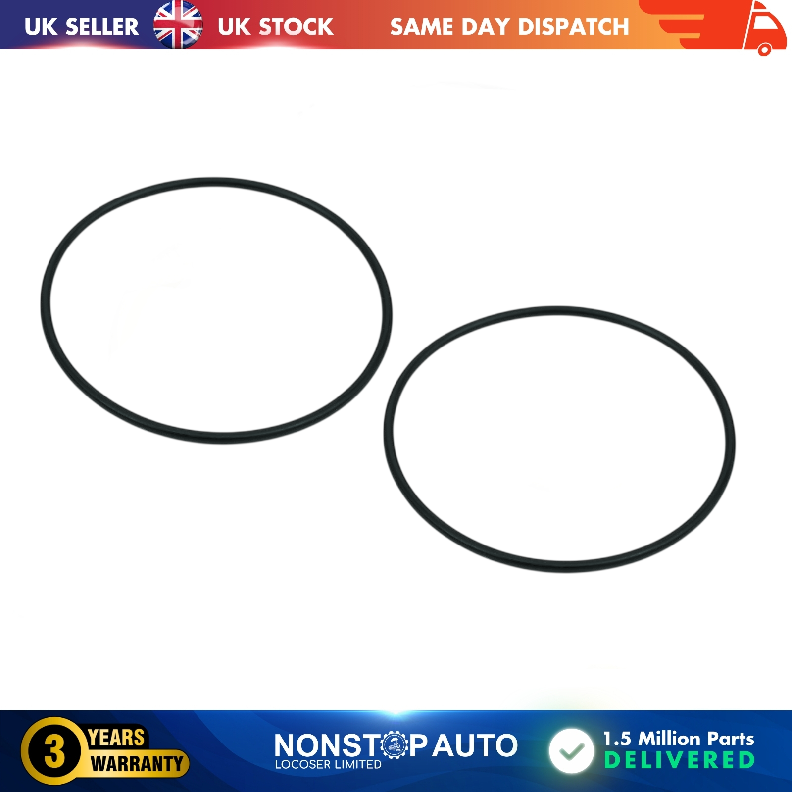 2X SEAL RING FOR AUDI CUPRA FORD MAN MERCEDES-BENZ OPTARE SEAT SKODA VW BMW 6119970745