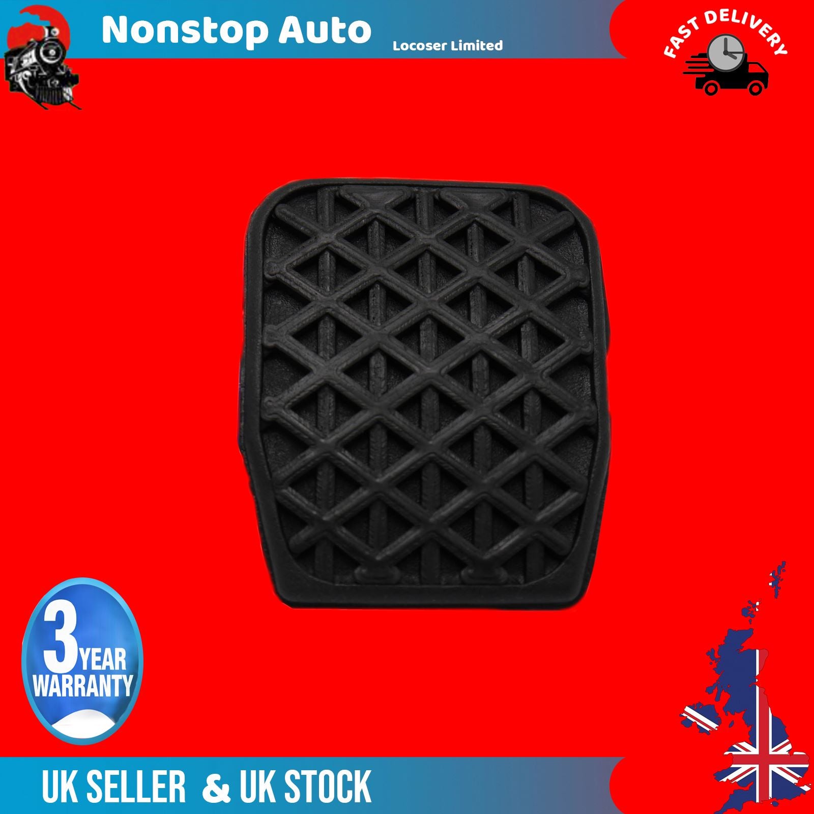 Clutch Brake Pedal Rubber Fits Bmw 3 Series E21 E30 5 Series E28 E34 35211108634