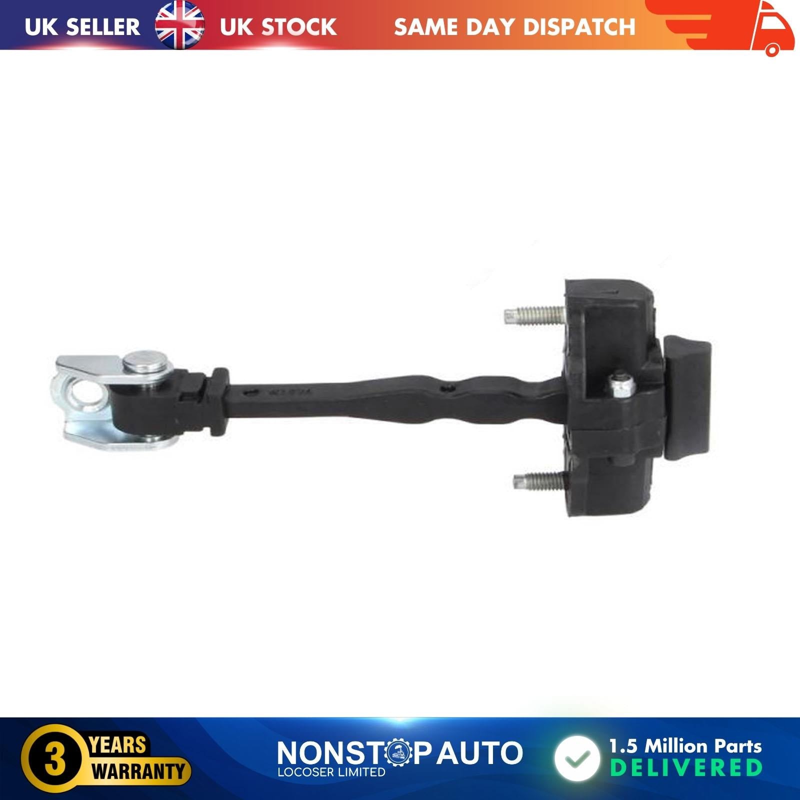 Rear Door Hinge Stop Check Strap Limitery Right or Left Side Fits PEUGEOT 3008 II  5008 II  CITROEN C5 Aircross  DS DS7 Crossback  VAUXHALL Grandland  9809434280