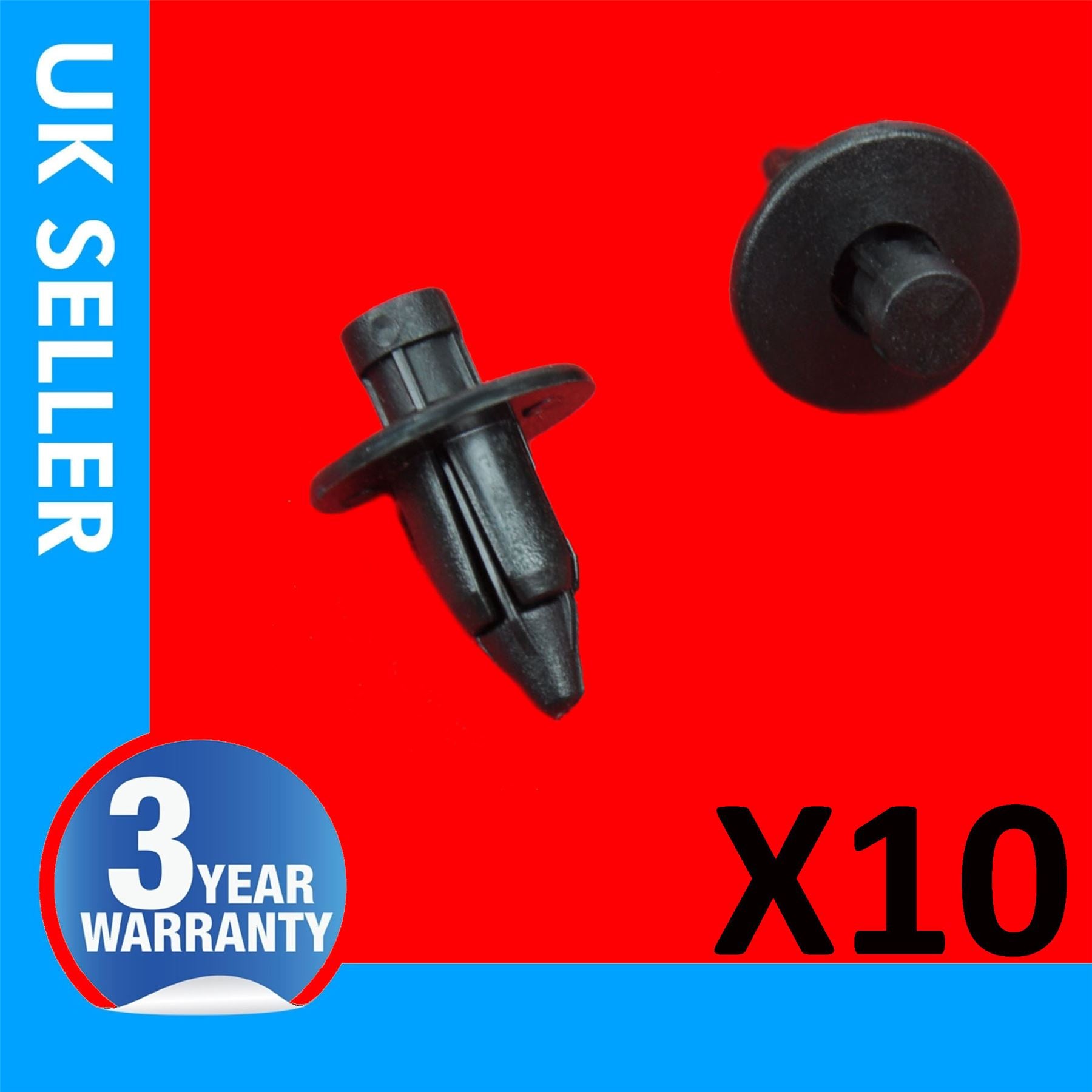 10X For Toyota Hyundai Side Moulding Panel Clips 094090730