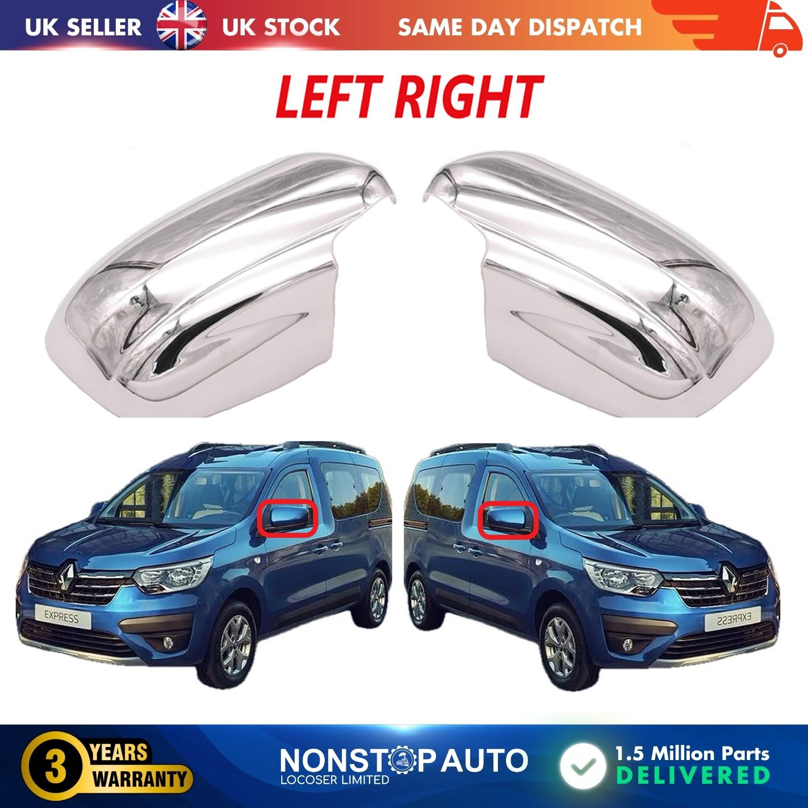 2 PCS MIRROR COVER CAP SET  FOR RENAULT KANGO EXPRESS 2021-on