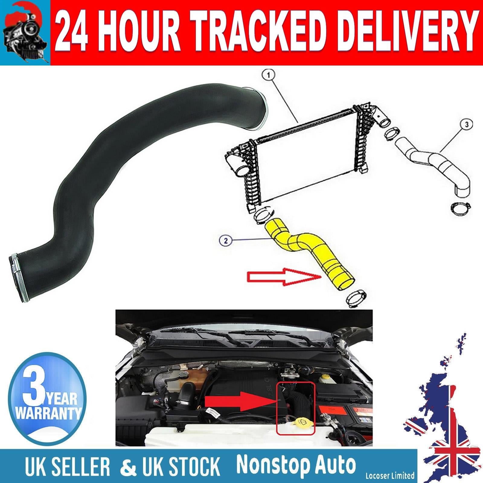 TURBO INTERCOOLER TURBO HOSE PIPE FOR DODGE NITRO 2.8 CRD 55037790AE
