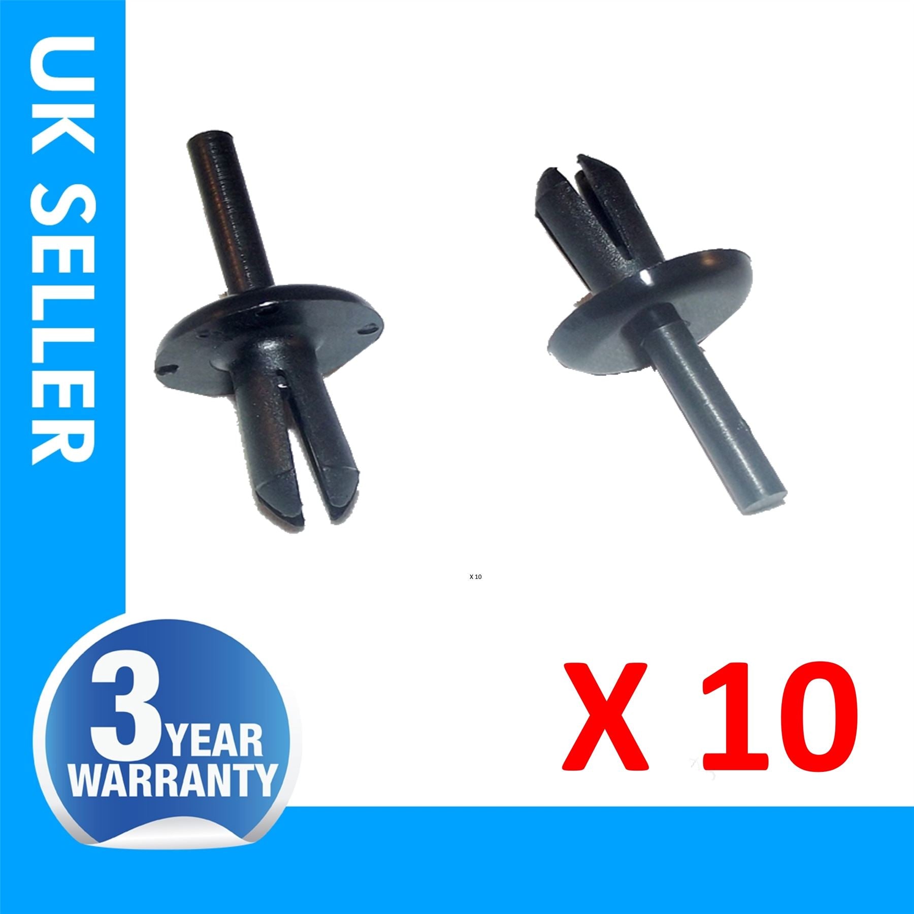 VOLVO MERCEDES BODY TRIM PANEL CLIPS  X10
