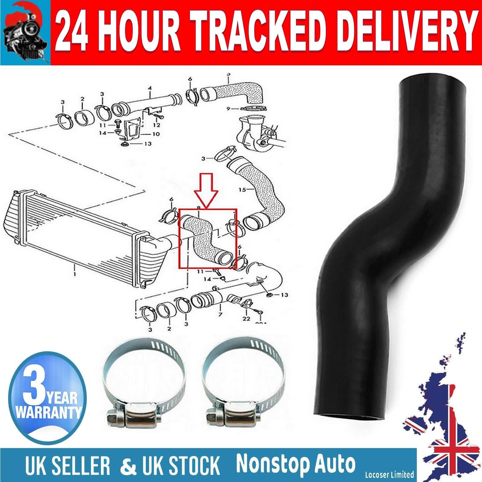 TURBO INTERCOOLER HOSE PIPE FOR  VW LT  2.5 TDI 2.8 TDI  2D0145856D