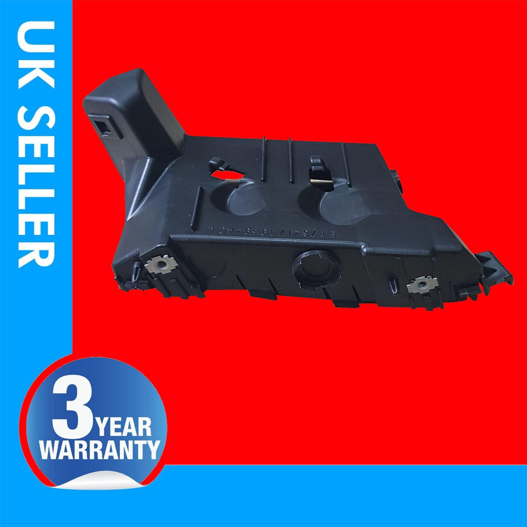 FORD TRANSIT COURIER BUMPER BRACKET HOLDER MOUNT FRONT LEFT ET76 17D959 AC