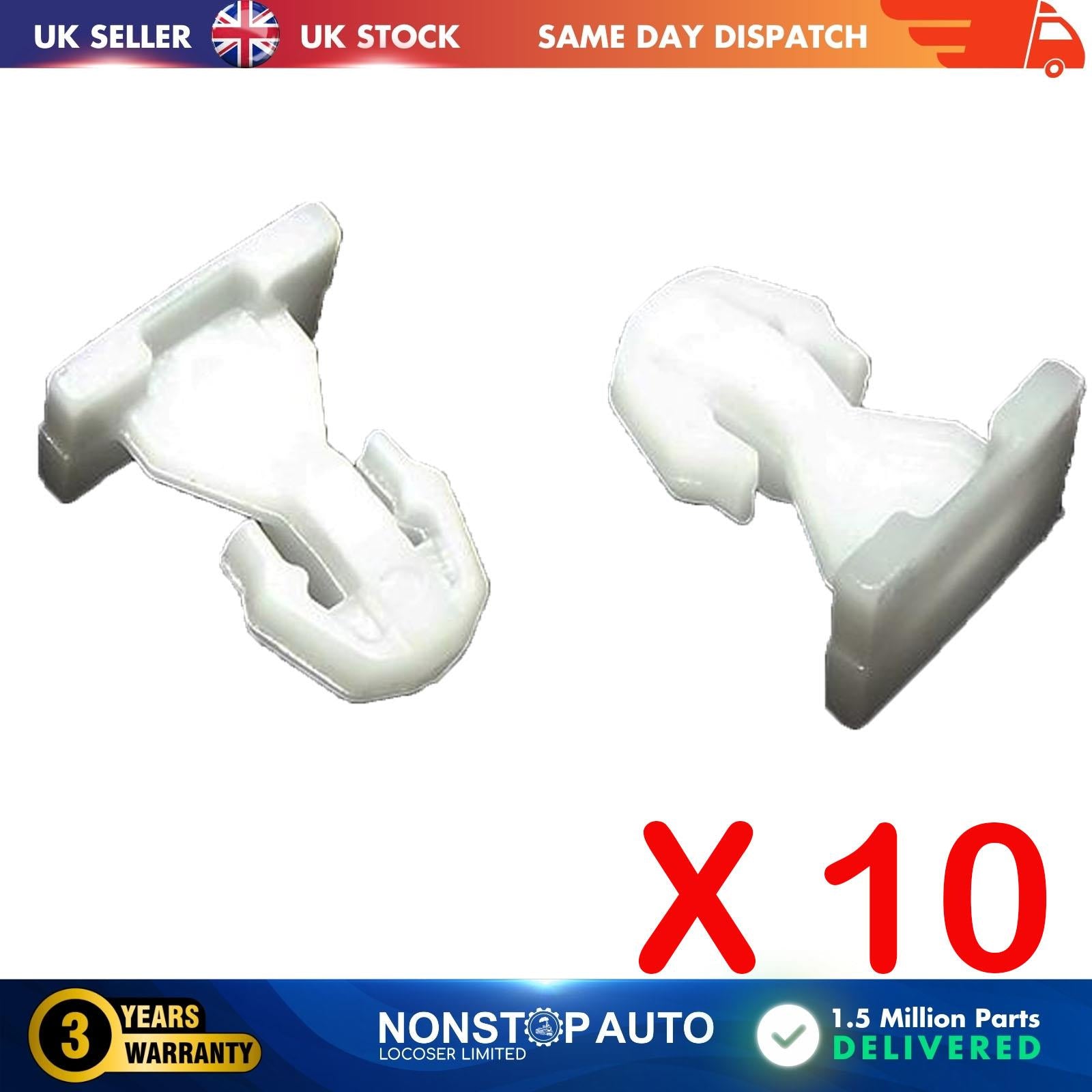 10 X FOR MERCEDES Fastener Button Clips A 002 988 3781